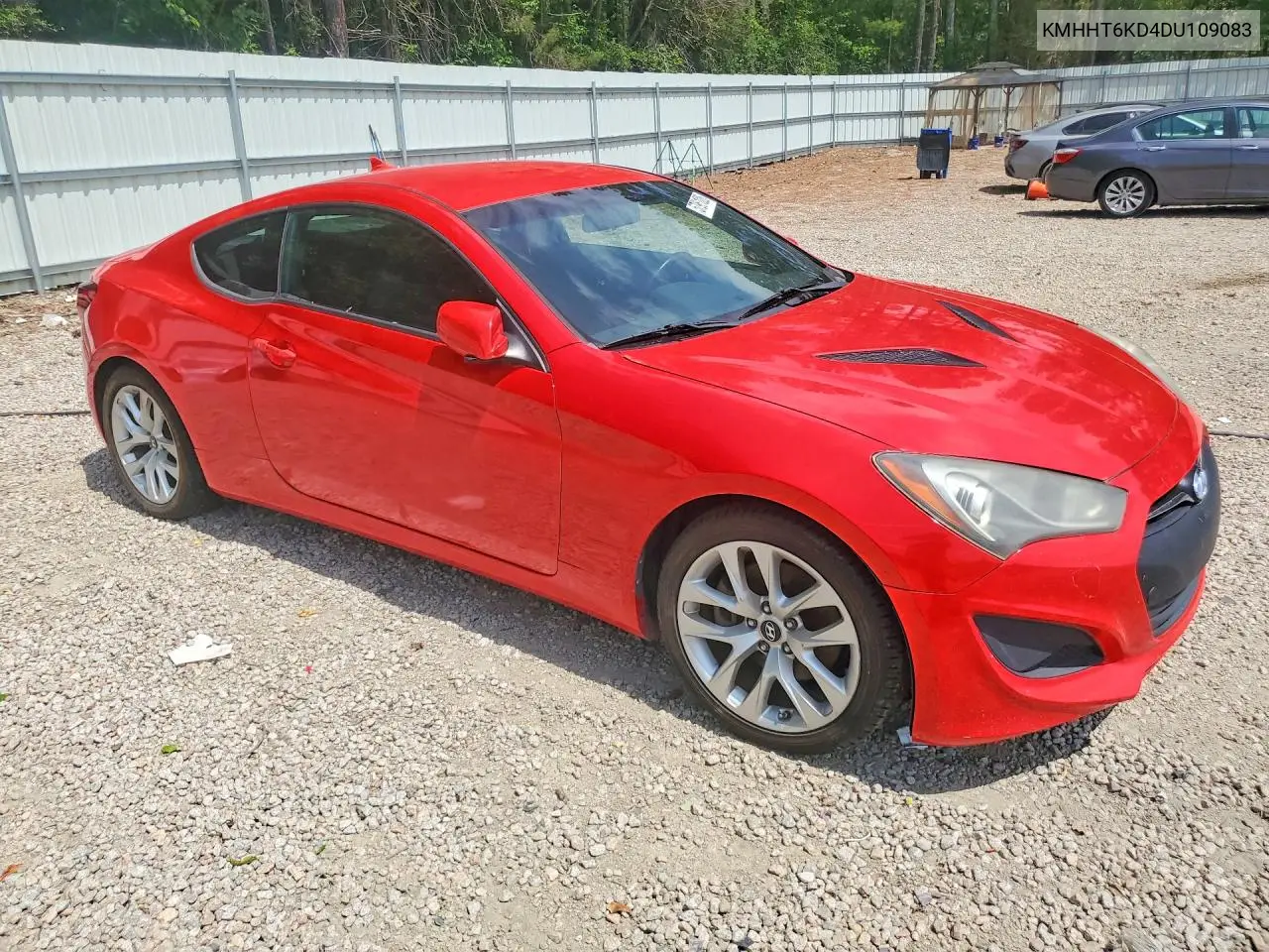 2013 Hyundai Genesis Coupe 2.0T VIN: KMHHT6KD4DU109083 Lot: 57961026