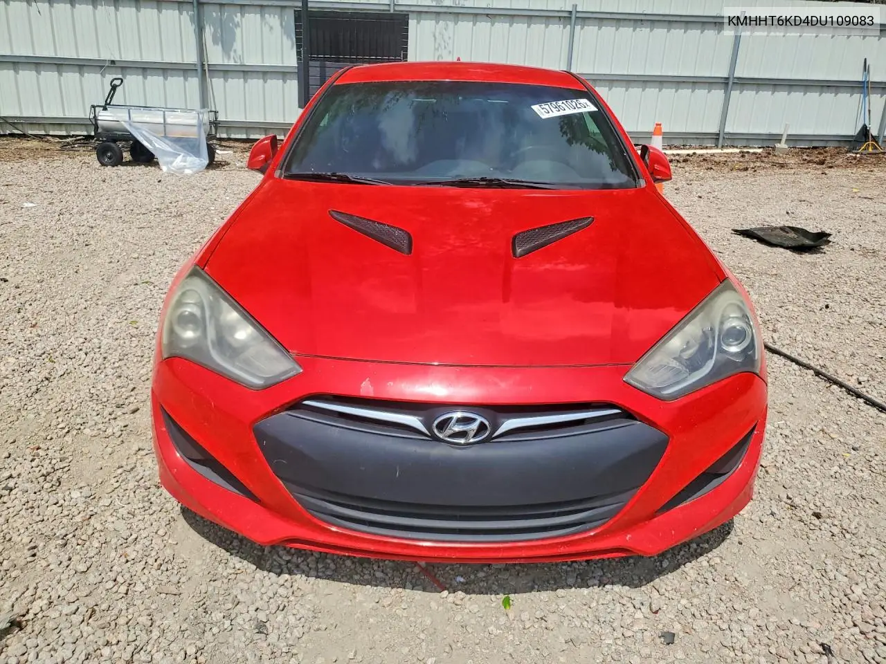 2013 Hyundai Genesis Coupe 2.0T VIN: KMHHT6KD4DU109083 Lot: 57961026