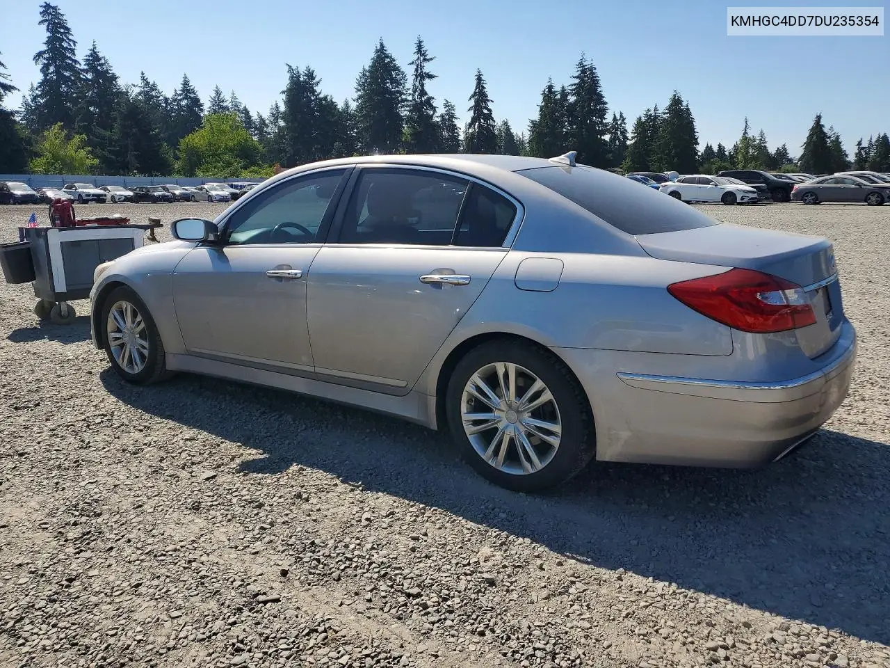 2013 Hyundai Genesis 3.8L VIN: KMHGC4DD7DU235354 Lot: 58850316