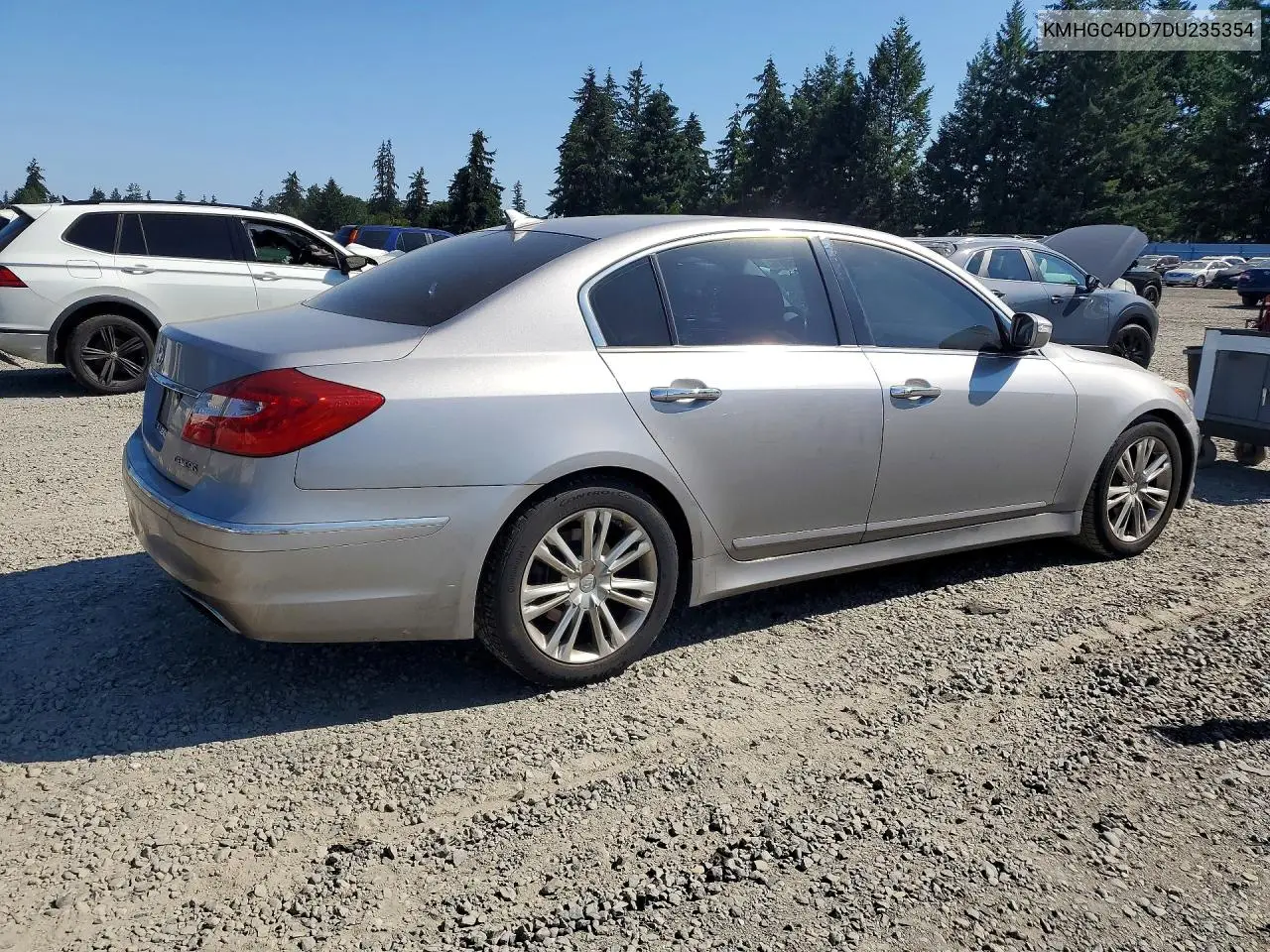 2013 Hyundai Genesis 3.8L VIN: KMHGC4DD7DU235354 Lot: 58850316