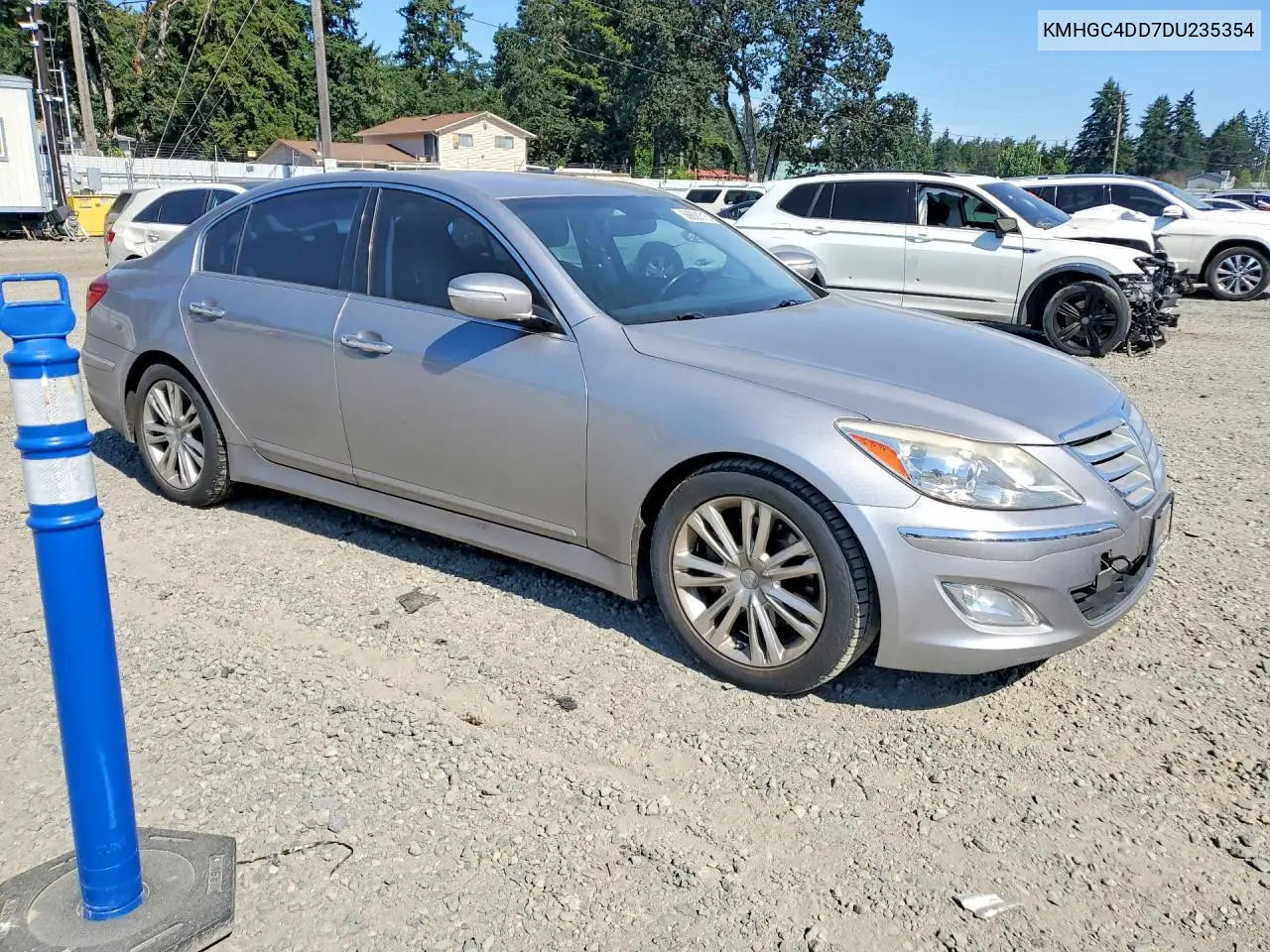 2013 Hyundai Genesis 3.8L VIN: KMHGC4DD7DU235354 Lot: 58850316