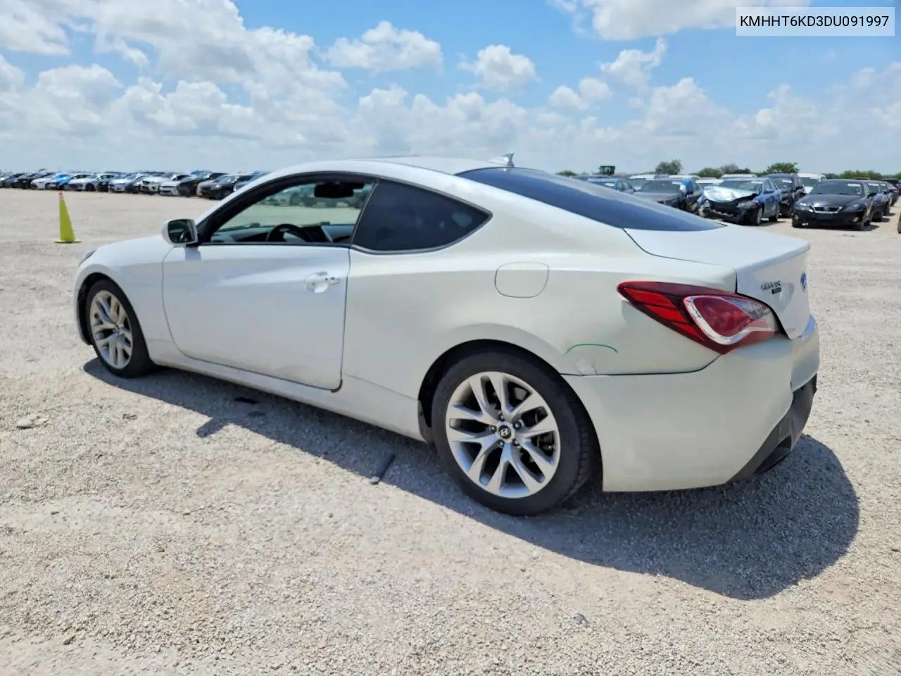 2013 Hyundai Genesis Coupe 2.0T VIN: KMHHT6KD3DU091997 Lot: 59686876