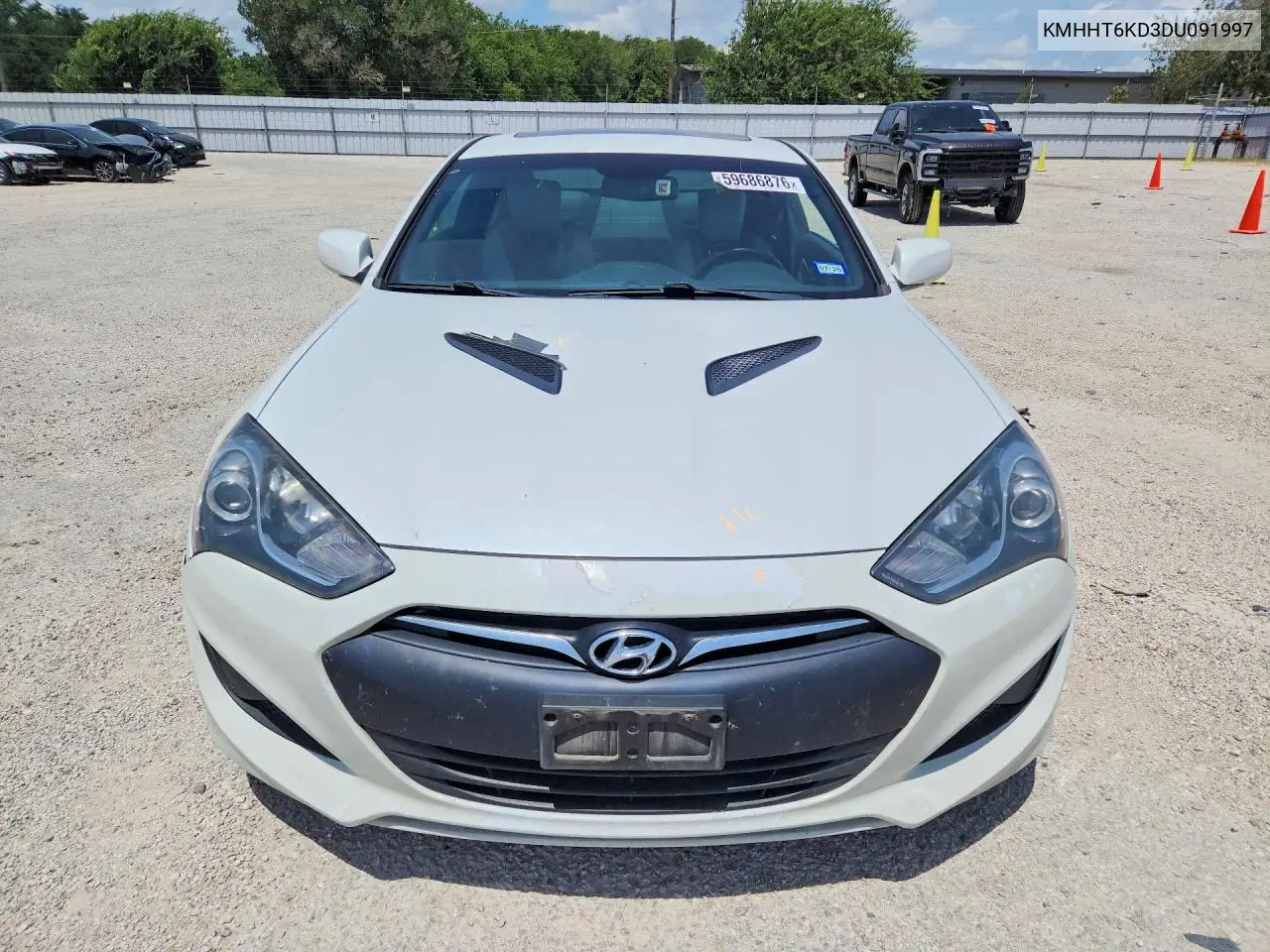 2013 Hyundai Genesis Coupe 2.0T VIN: KMHHT6KD3DU091997 Lot: 59686876