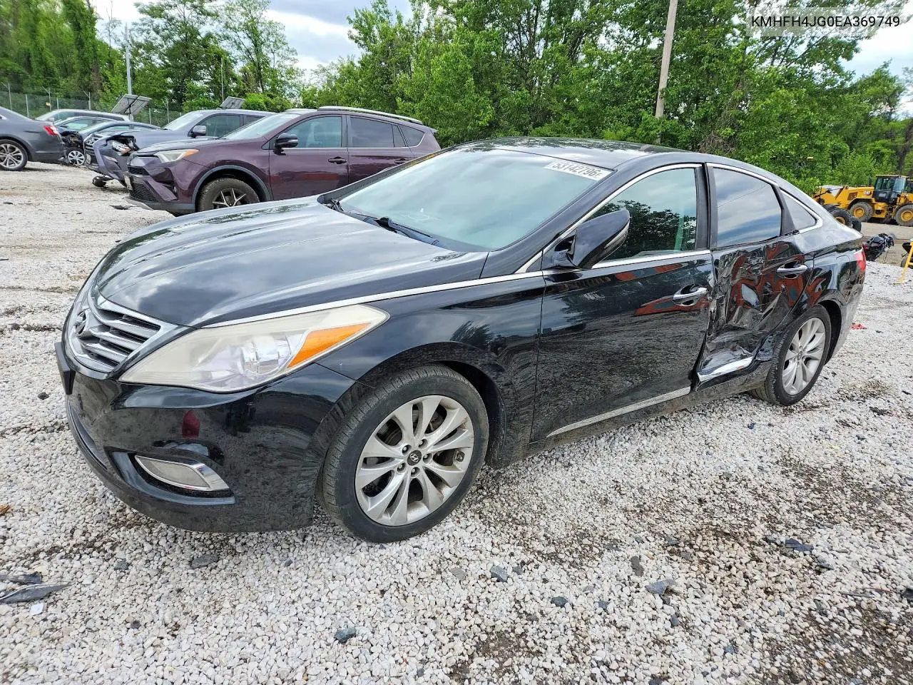 2014 Hyundai Azera Limited VIN: KMHFH4JG0EA369749 Lot: 53142796
