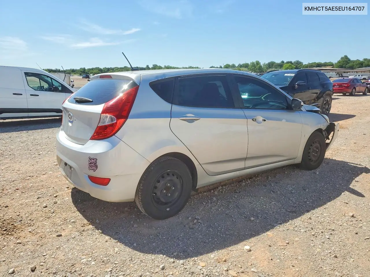 2014 Hyundai Accent Gls VIN: KMHCT5AE5EU164707 Lot: 56997716
