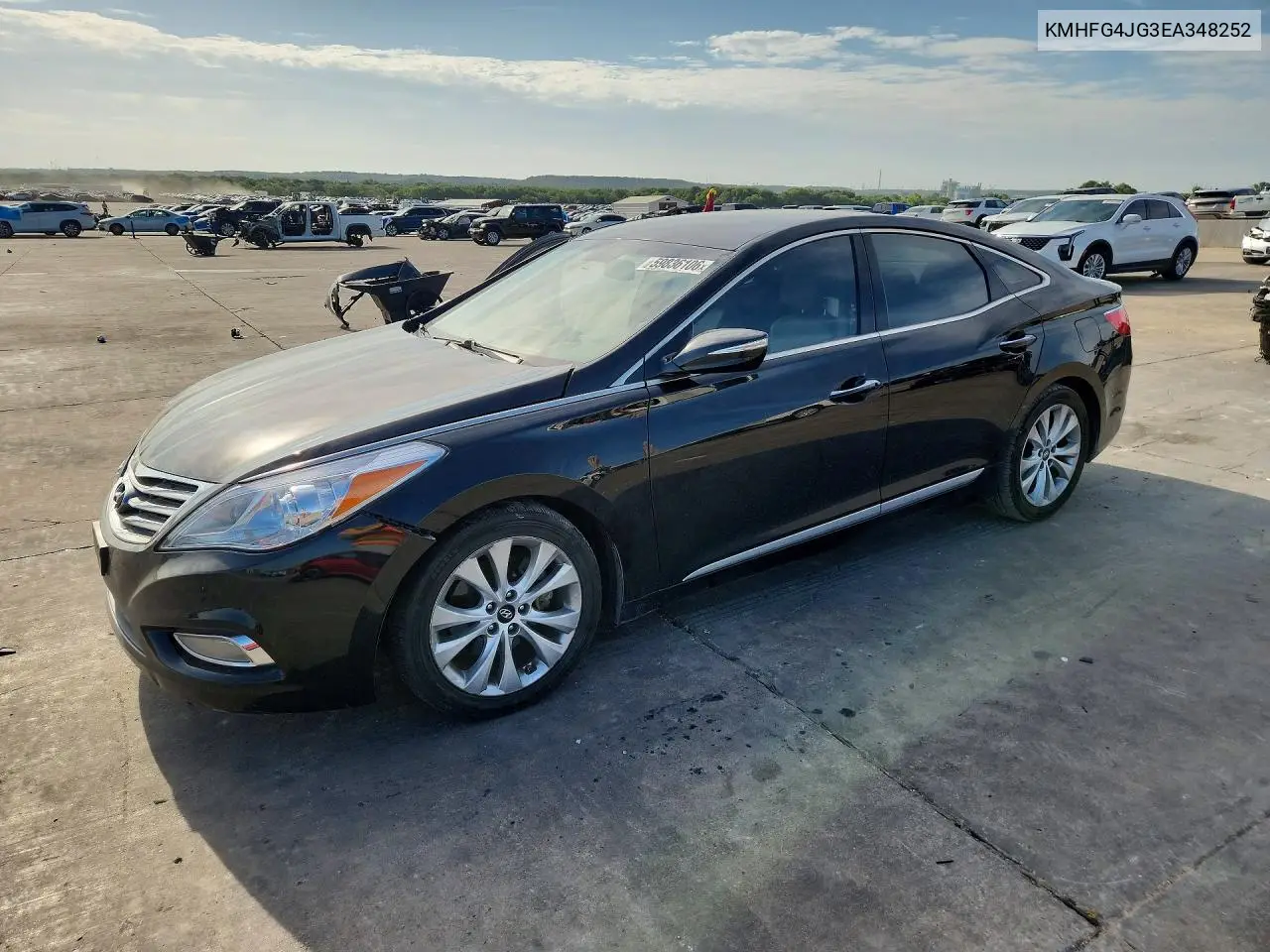 2014 Hyundai Azera VIN: KMHFG4JG3EA348252 Lot: 59836106