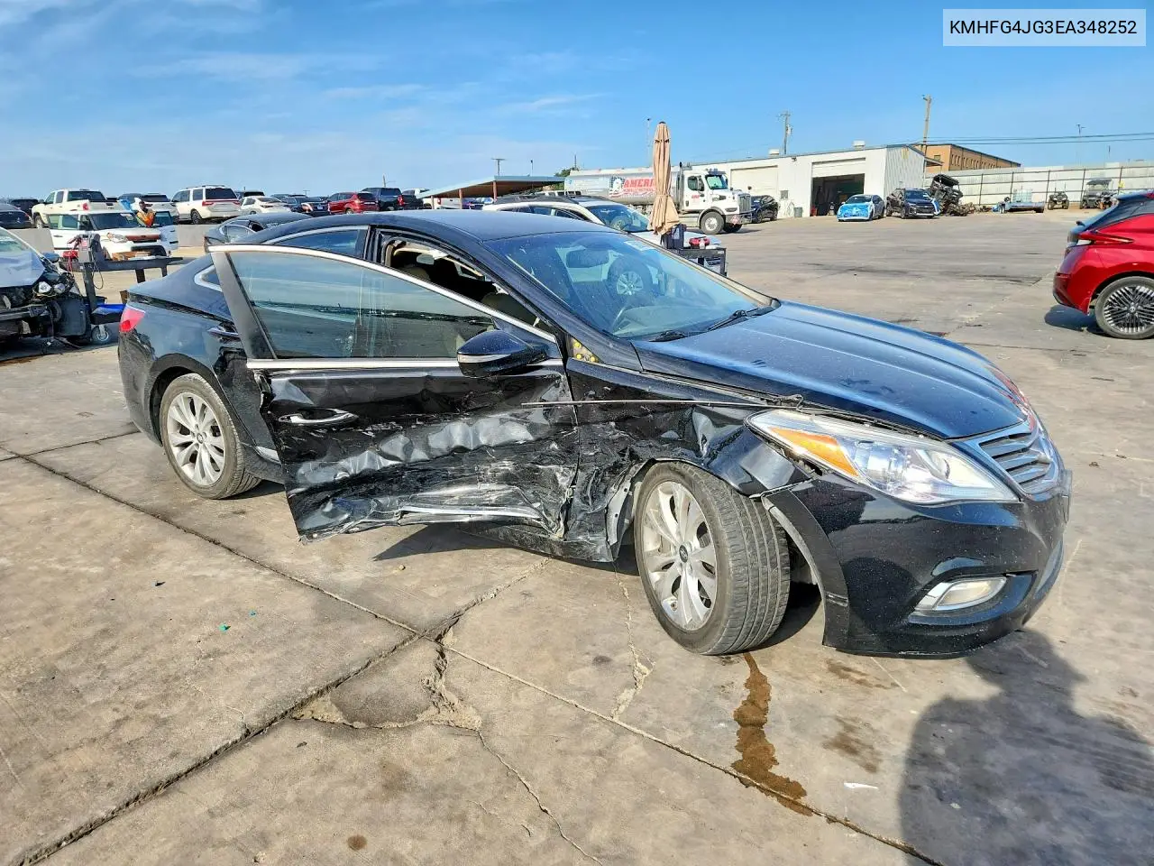 2014 Hyundai Azera VIN: KMHFG4JG3EA348252 Lot: 59836106