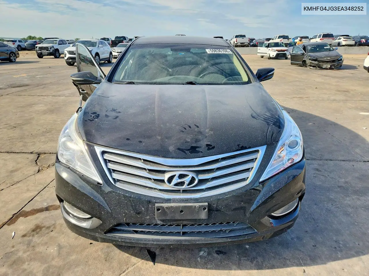 2014 Hyundai Azera VIN: KMHFG4JG3EA348252 Lot: 59836106