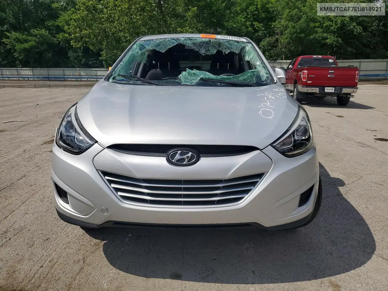 2014 Hyundai Tucson Gls VIN: KM8JTCAF7EU818921 Lot: 59913796