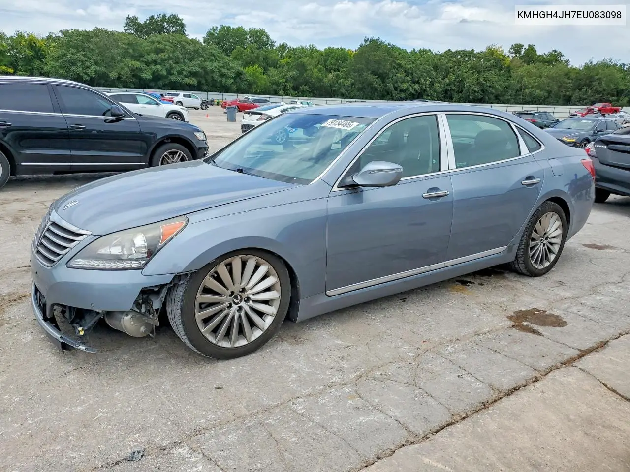 2014 Hyundai Equus Signature VIN: KMHGH4JH7EU083098 Lot: 79134405