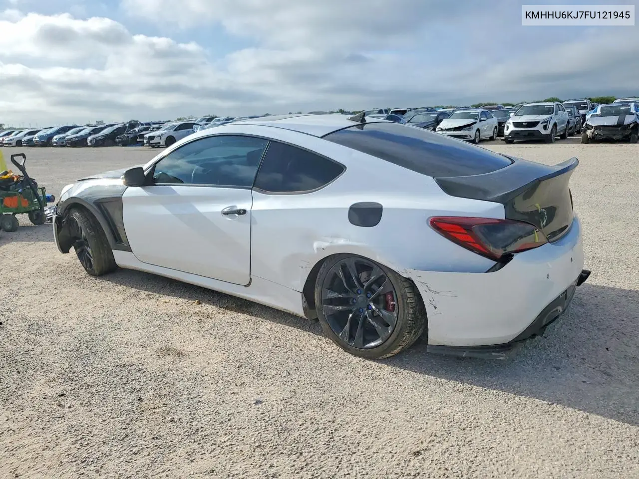 2015 Hyundai Genesis Coupe 3.8 Ultimate VIN: KMHHU6KJ7FU121945 Lot: 51922766