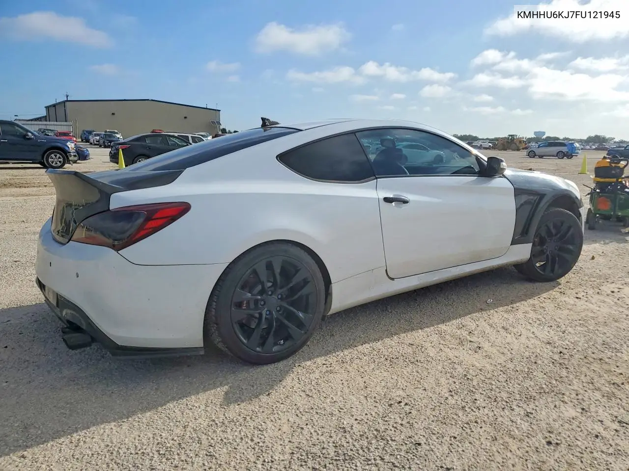 2015 Hyundai Genesis Coupe 3.8 Ultimate VIN: KMHHU6KJ7FU121945 Lot: 51922766