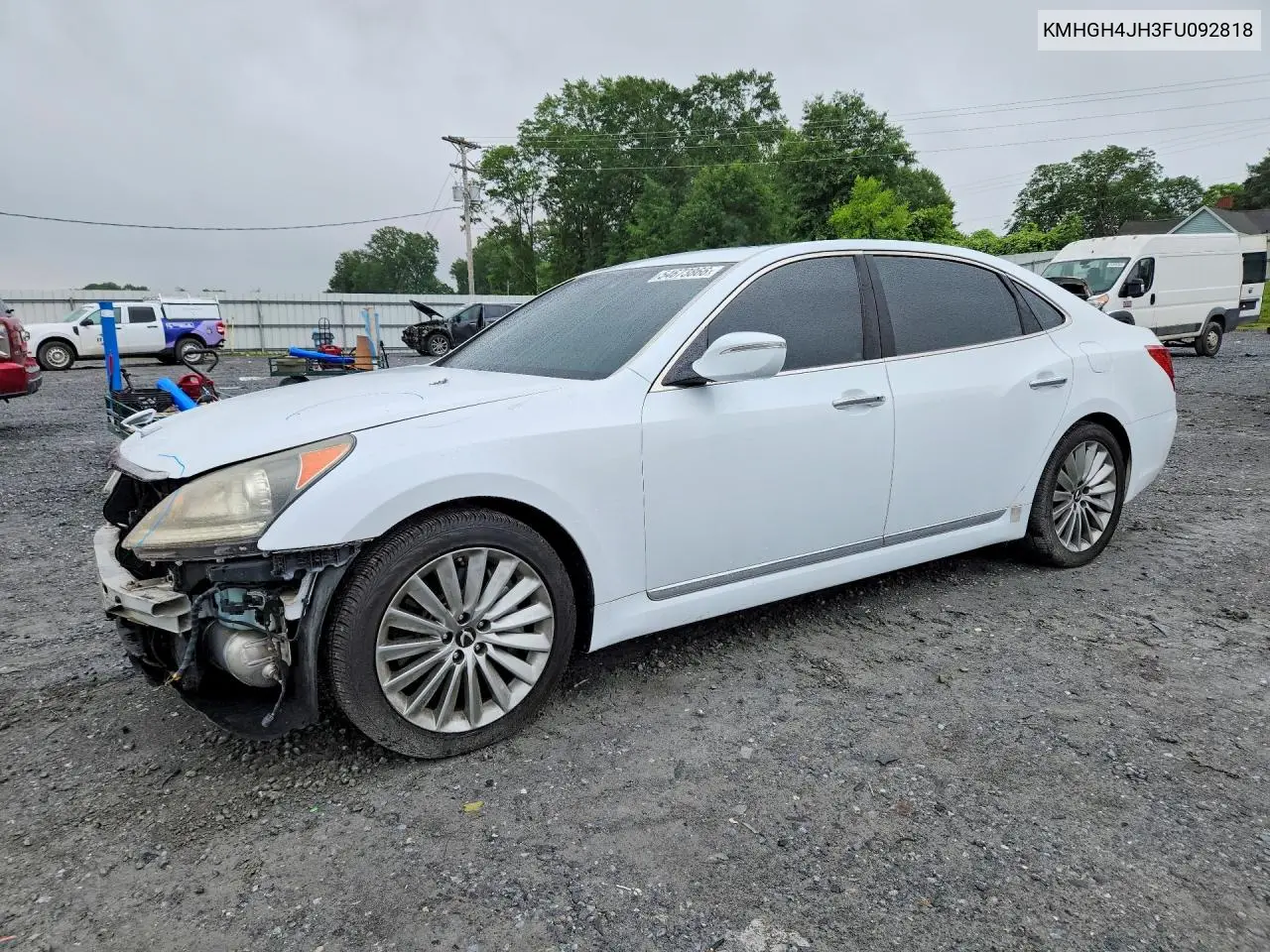 2015 Hyundai Equus Signature VIN: KMHGH4JH3FU092818 Lot: 54673866