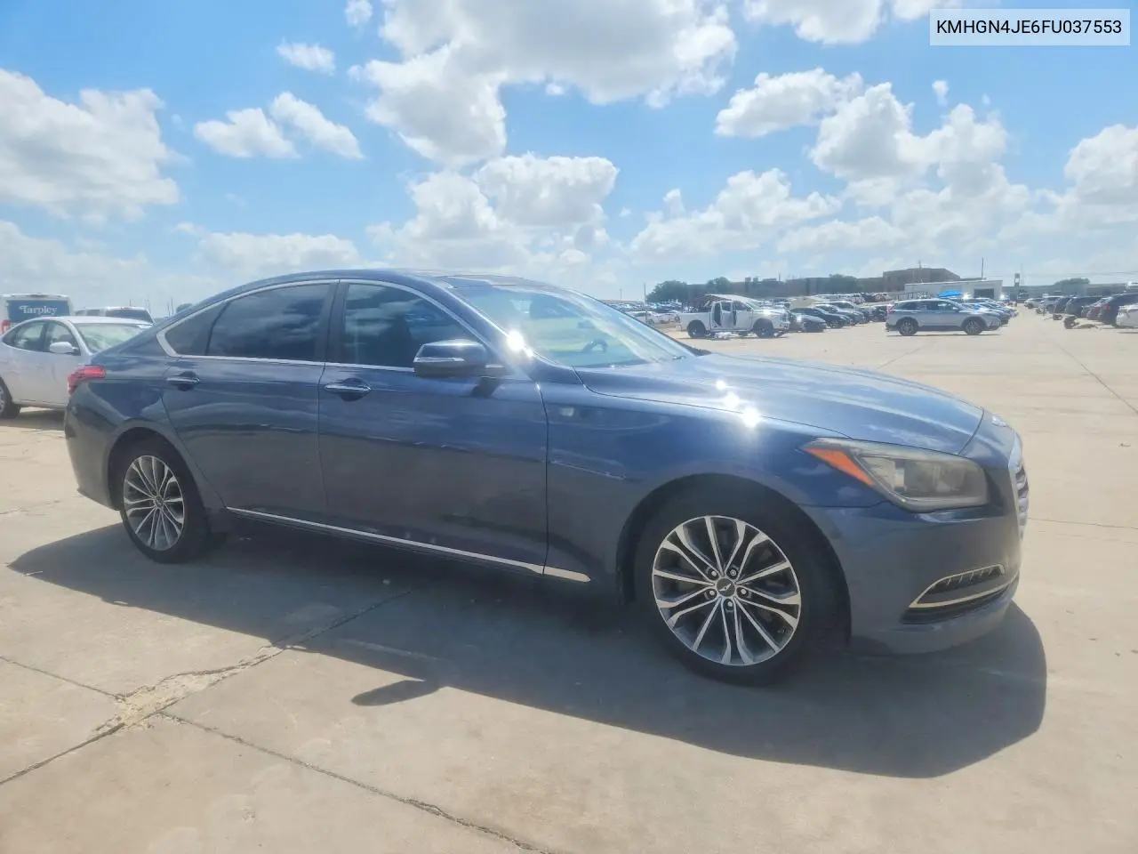 2015 Hyundai Genesis 3.8L VIN: KMHGN4JE6FU037553 Lot: 55046946