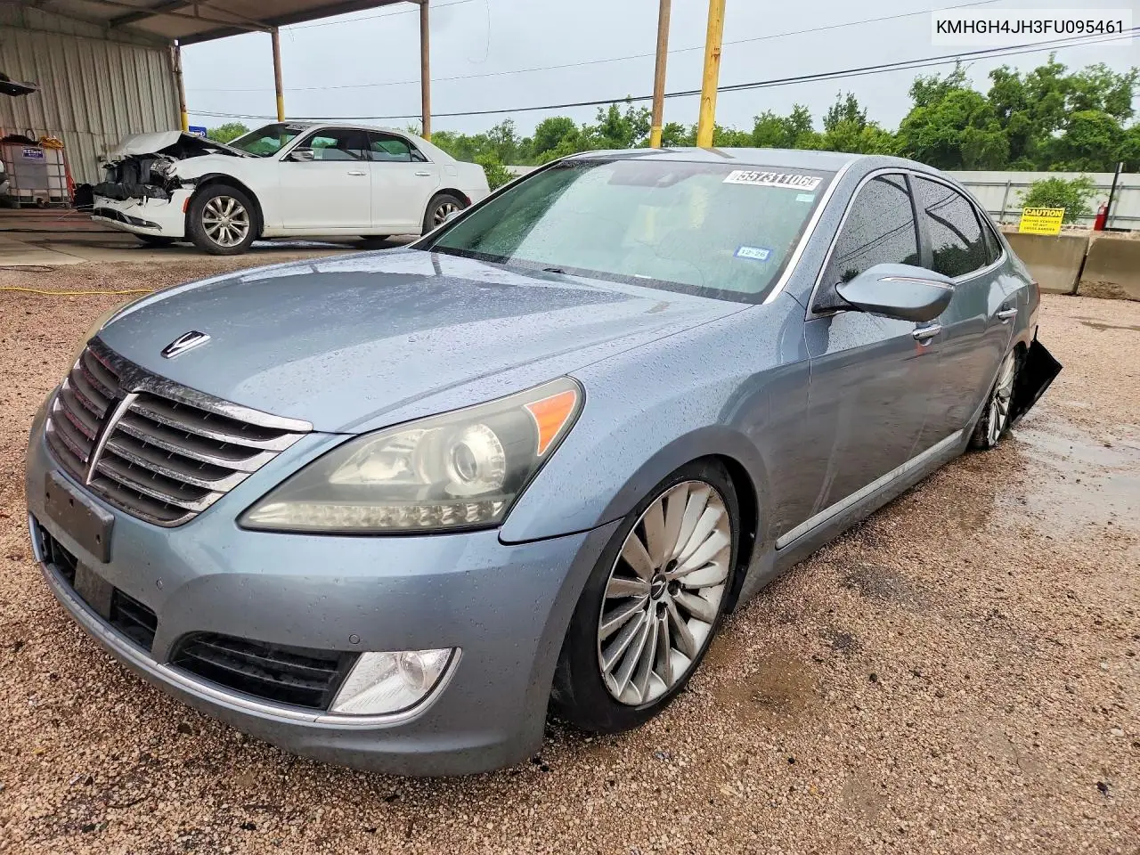 2015 Hyundai Equus Signature VIN: KMHGH4JH3FU095461 Lot: 55731106
