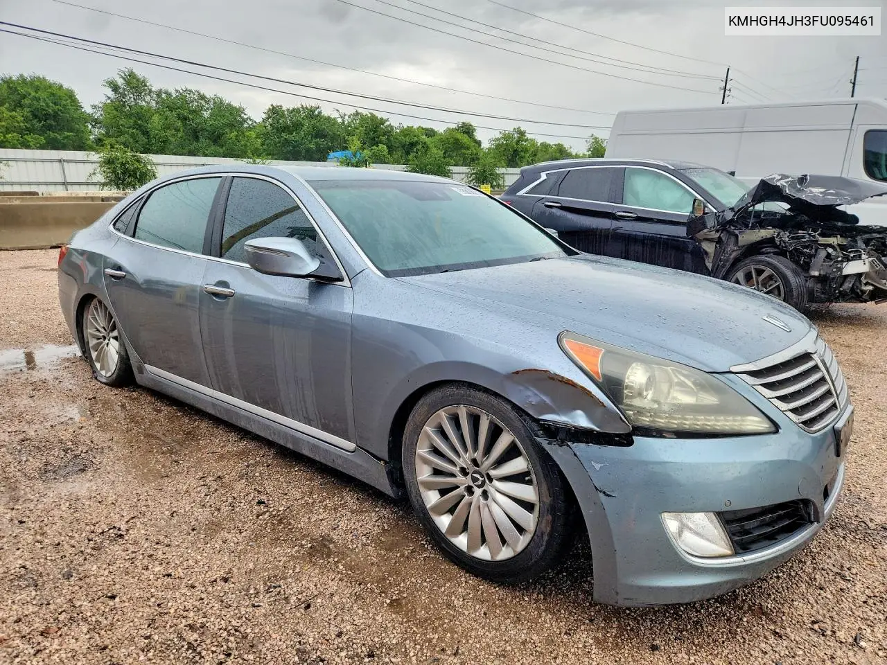 2015 Hyundai Equus Signature VIN: KMHGH4JH3FU095461 Lot: 55731106