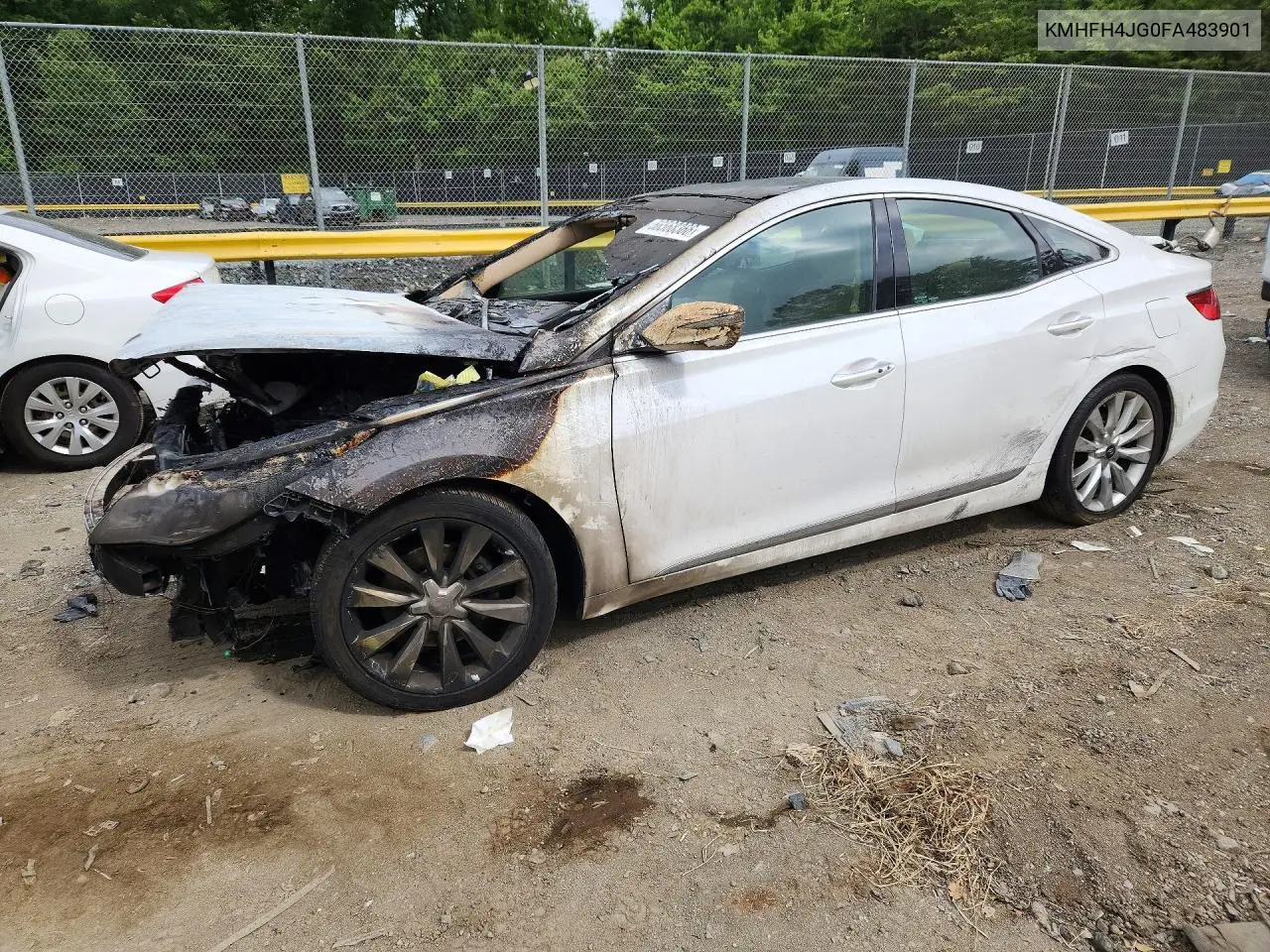 2015 Hyundai Azera Limited VIN: KMHFH4JG0FA483901 Lot: 56568366
