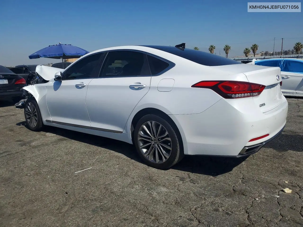 2015 Hyundai Genesis 3.8L VIN: KMHGN4JE8FU071056 Lot: 57440996