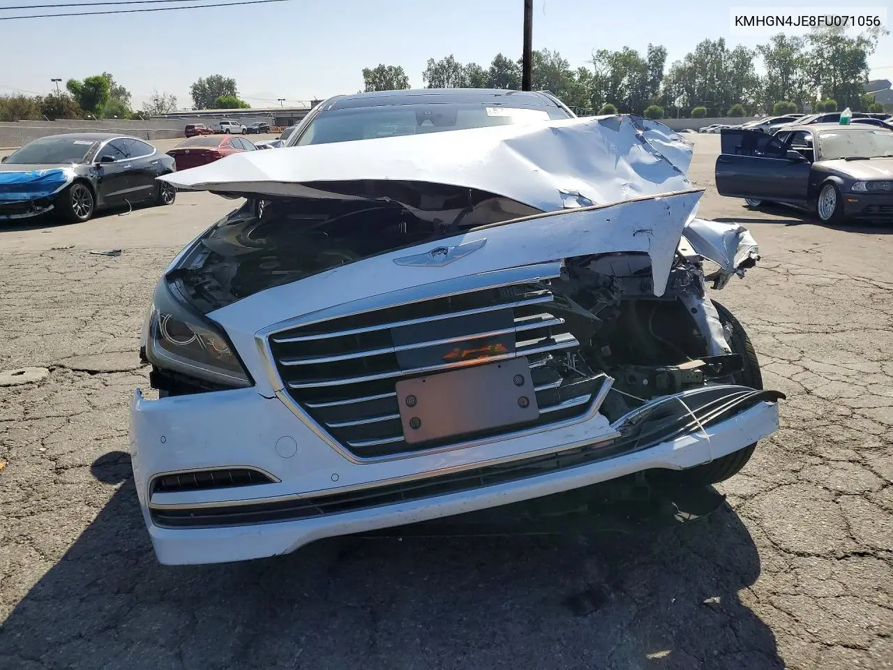 2015 Hyundai Genesis 3.8L VIN: KMHGN4JE8FU071056 Lot: 57440996
