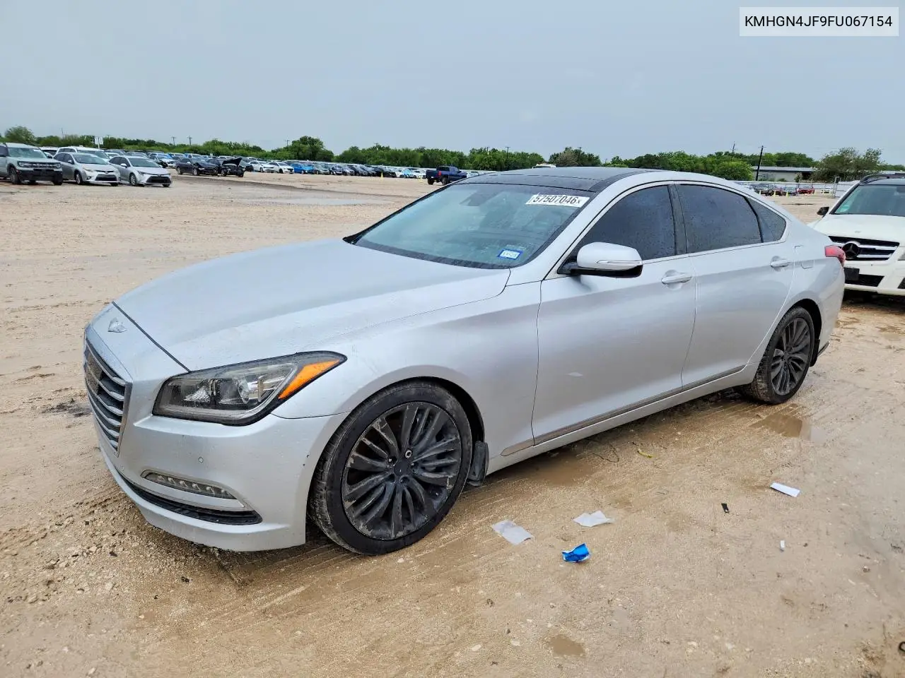 2015 Hyundai Genesis 5.0L VIN: KMHGN4JF9FU067154 Lot: 57507046