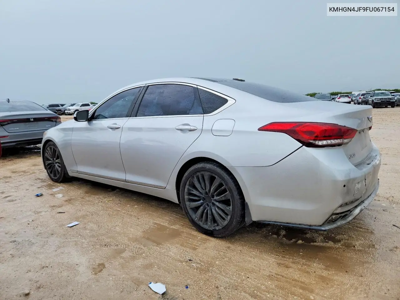 2015 Hyundai Genesis 5.0L VIN: KMHGN4JF9FU067154 Lot: 57507046