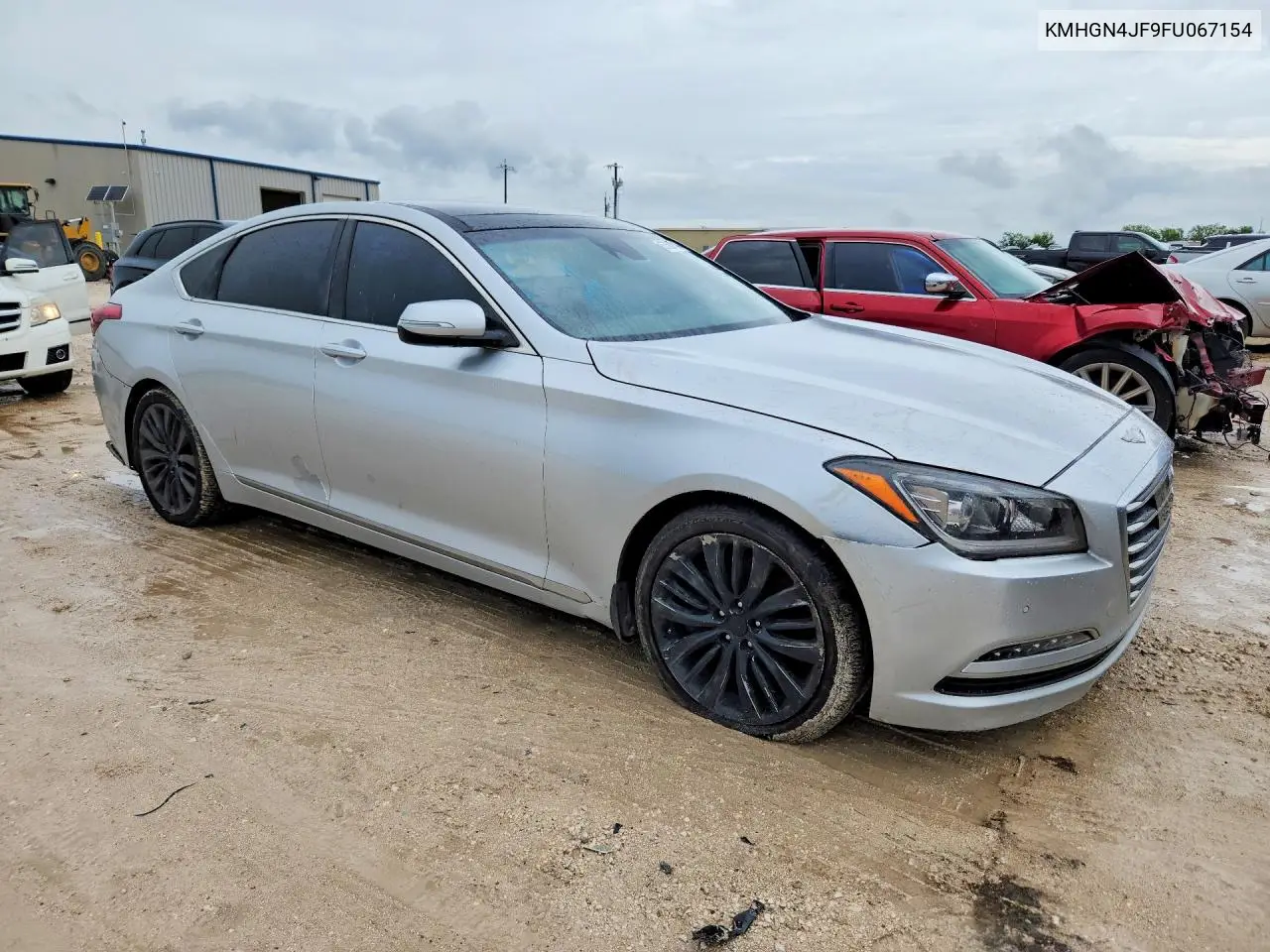 2015 Hyundai Genesis 5.0L VIN: KMHGN4JF9FU067154 Lot: 57507046