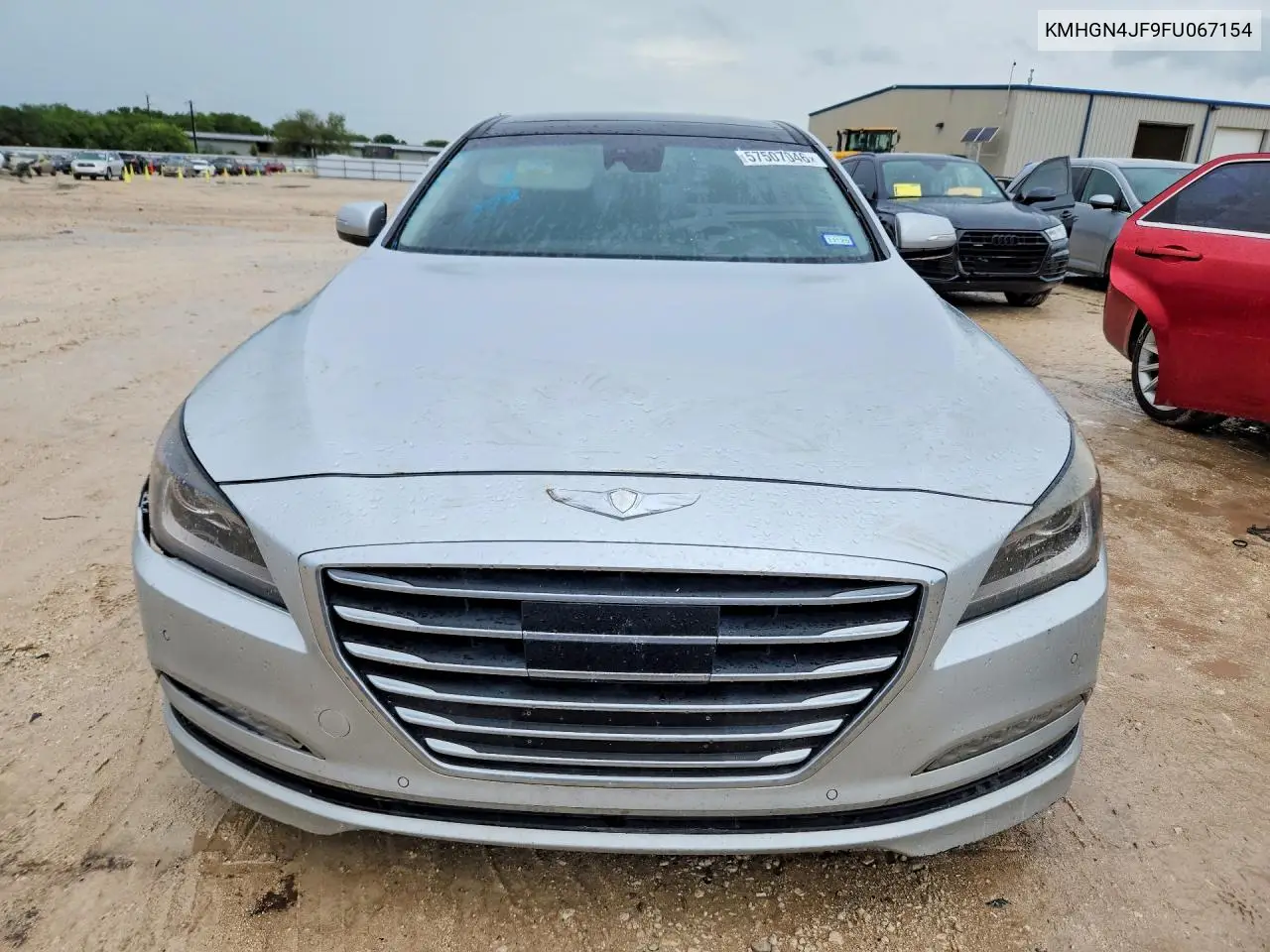 2015 Hyundai Genesis 5.0L VIN: KMHGN4JF9FU067154 Lot: 57507046
