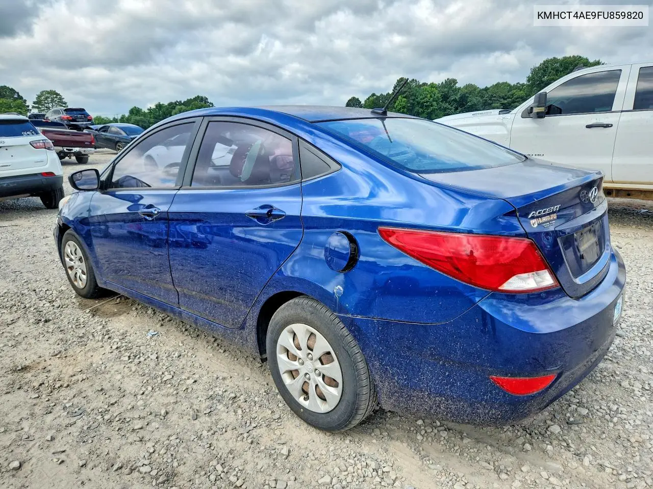 2015 Hyundai Accent Gls VIN: KMHCT4AE9FU859820 Lot: 57662616