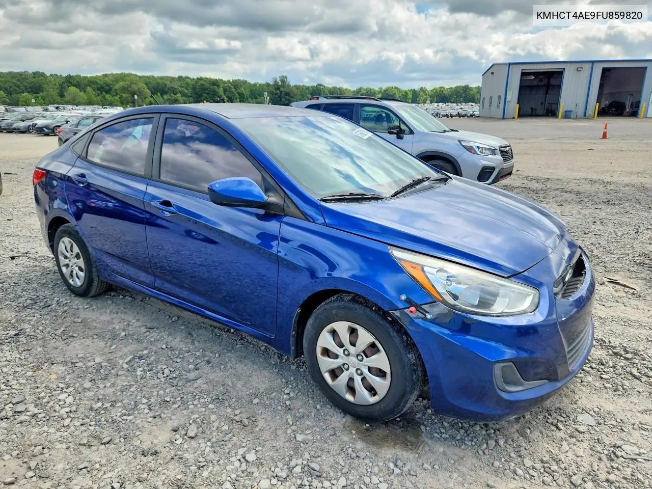 2015 Hyundai Accent Gls VIN: KMHCT4AE9FU859820 Lot: 57662616