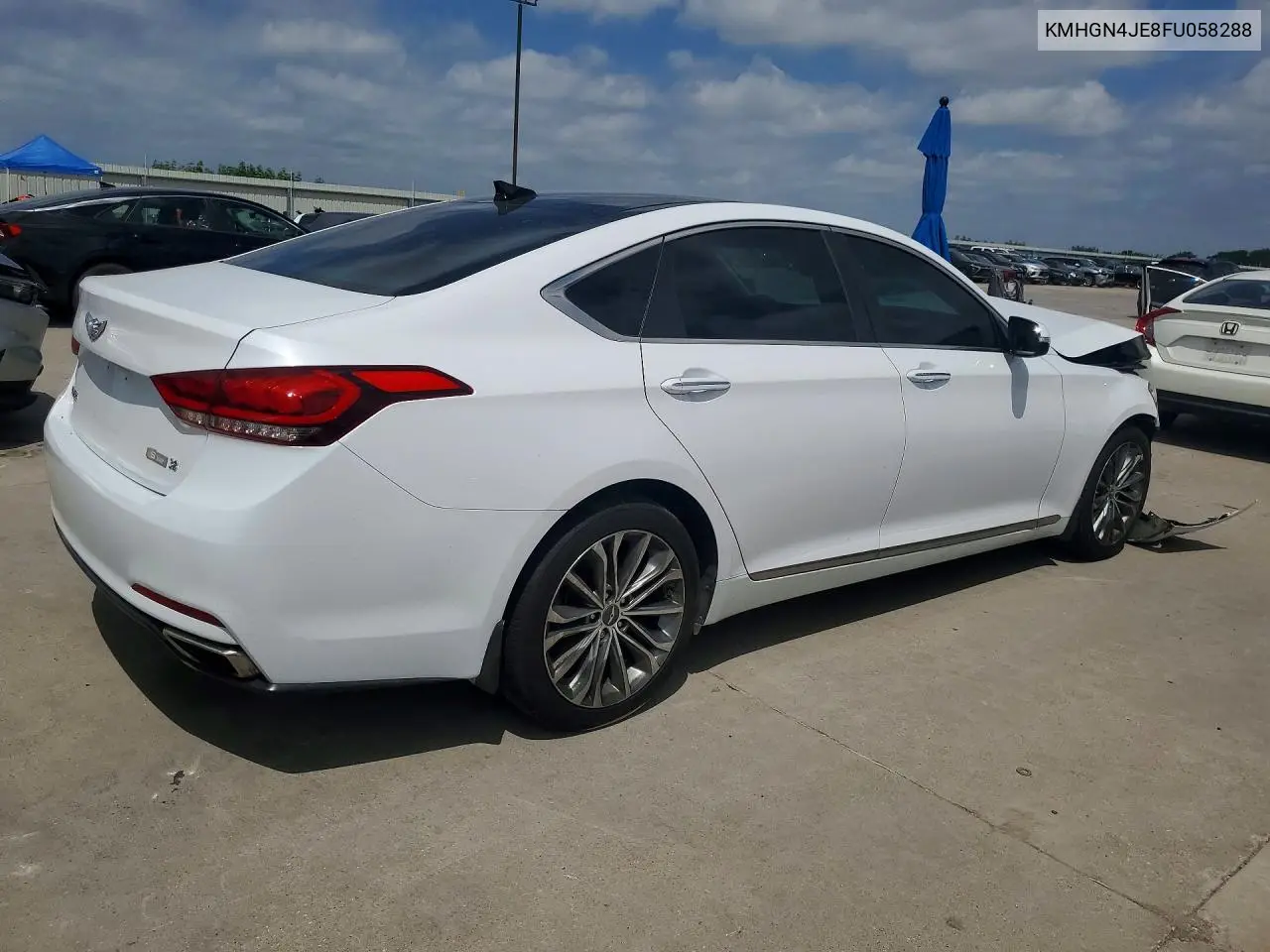 2015 Hyundai Genesis 3.8L VIN: KMHGN4JE8FU058288 Lot: 57900626