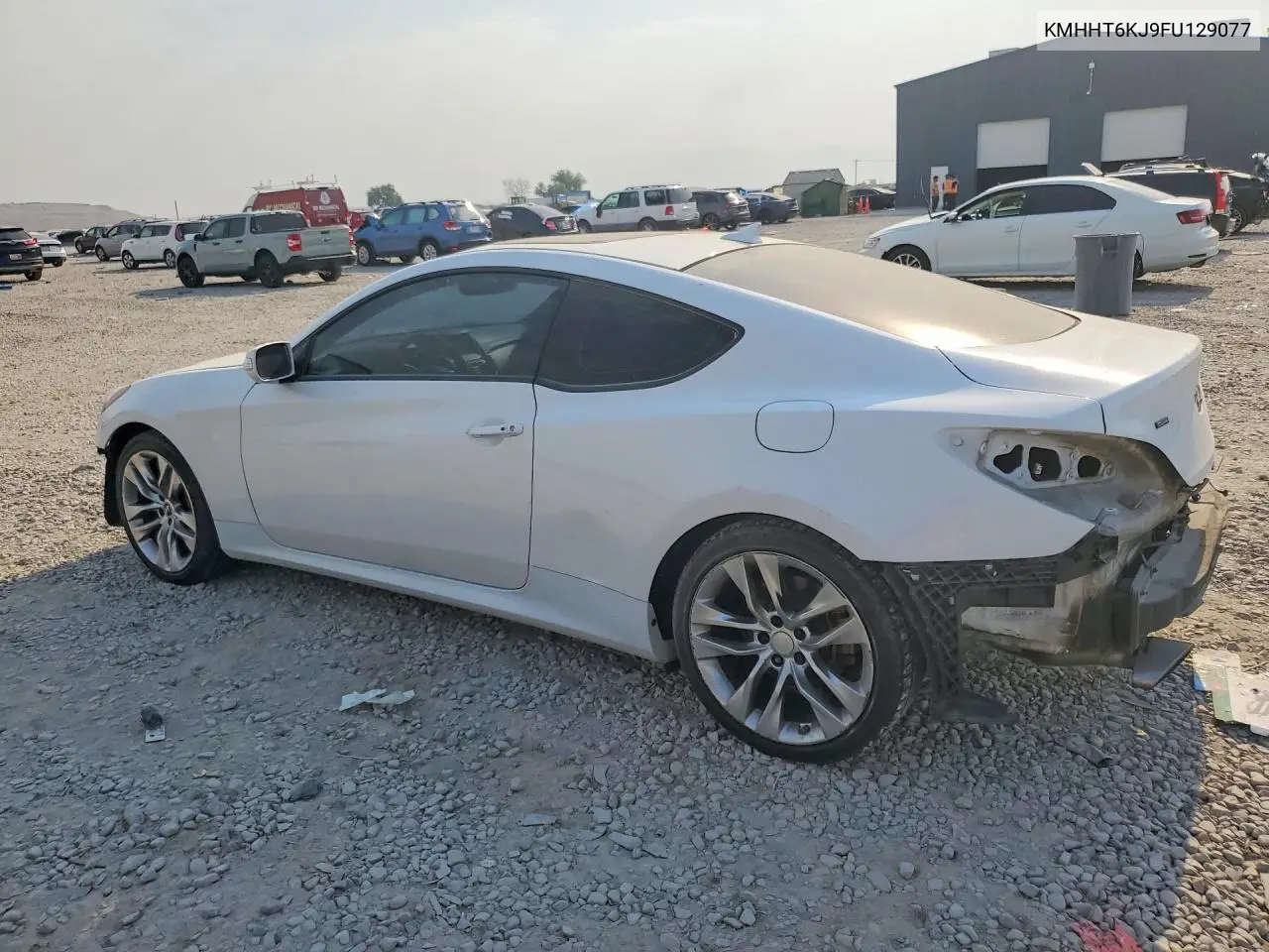 2015 Hyundai Genesis Coupe 3.8L VIN: KMHHT6KJ9FU129077 Lot: 58137196