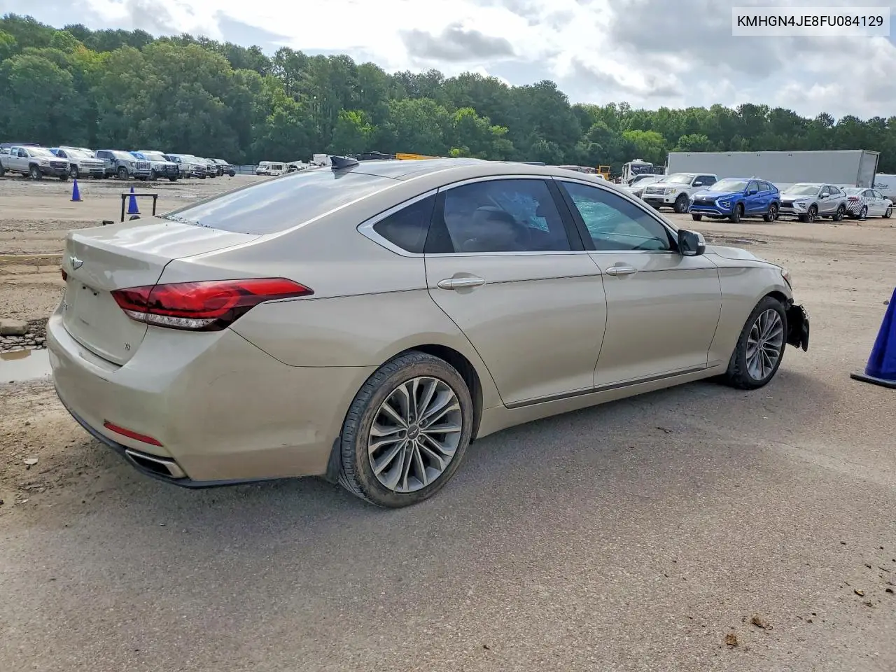 2015 Hyundai Genesis VIN: KMHGN4JE8FU084129 Lot: 58448506