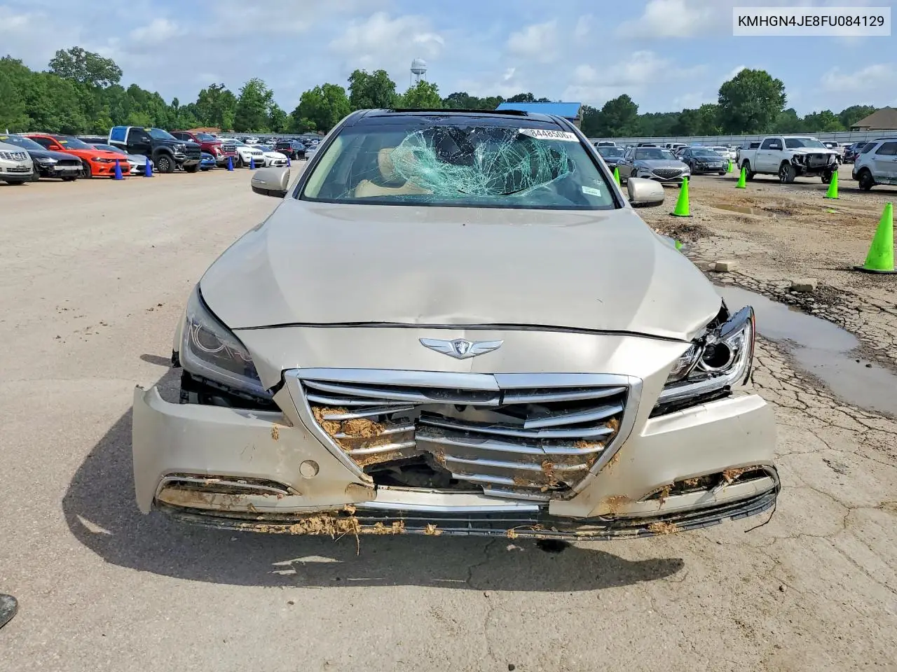 2015 Hyundai Genesis VIN: KMHGN4JE8FU084129 Lot: 58448506