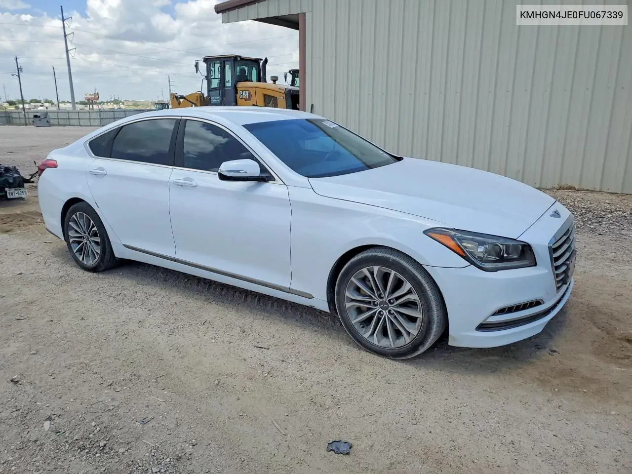 2015 Hyundai Genesis 3.8L VIN: KMHGN4JE0FU067339 Lot: 59380326
