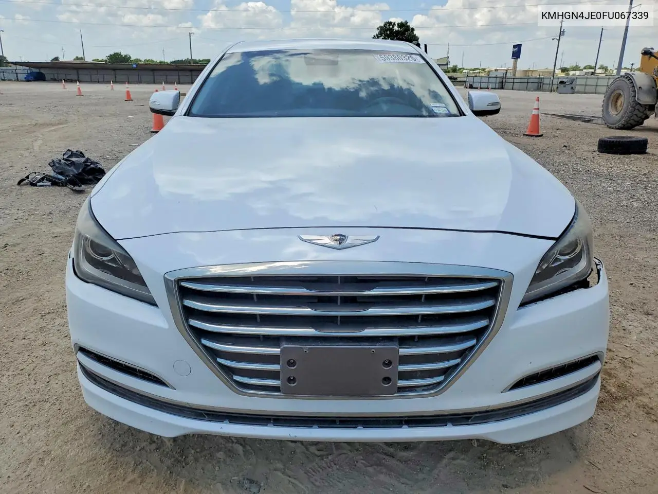 2015 Hyundai Genesis 3.8L VIN: KMHGN4JE0FU067339 Lot: 59380326