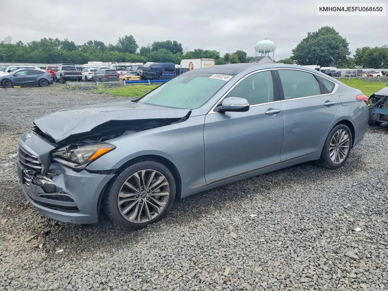 2015 Hyundai Genesis 3.8L VIN: KMHGN4JE5FU068650 Lot: 59903246