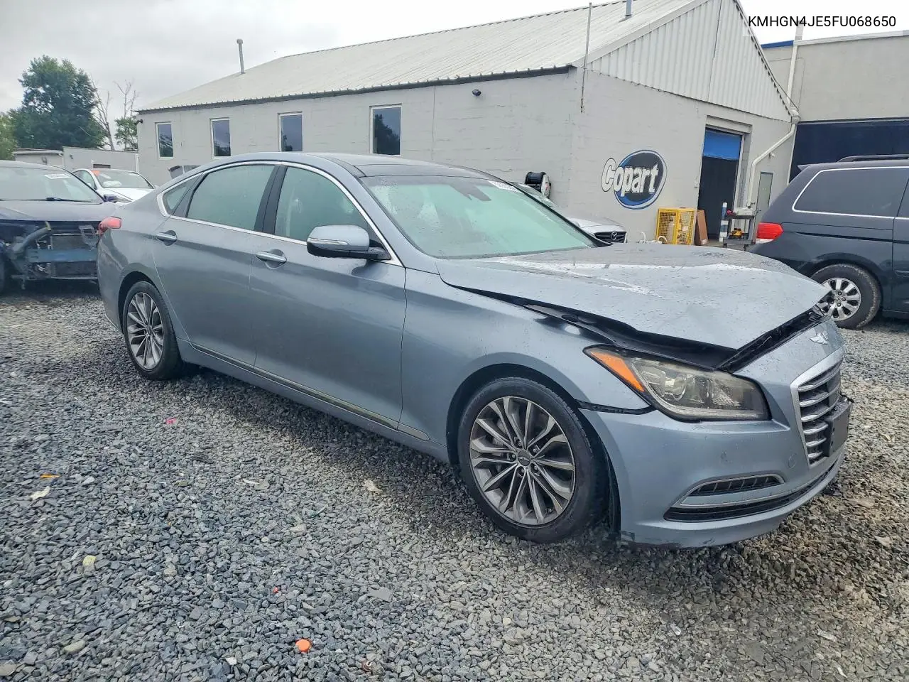 2015 Hyundai Genesis 3.8L VIN: KMHGN4JE5FU068650 Lot: 59903246