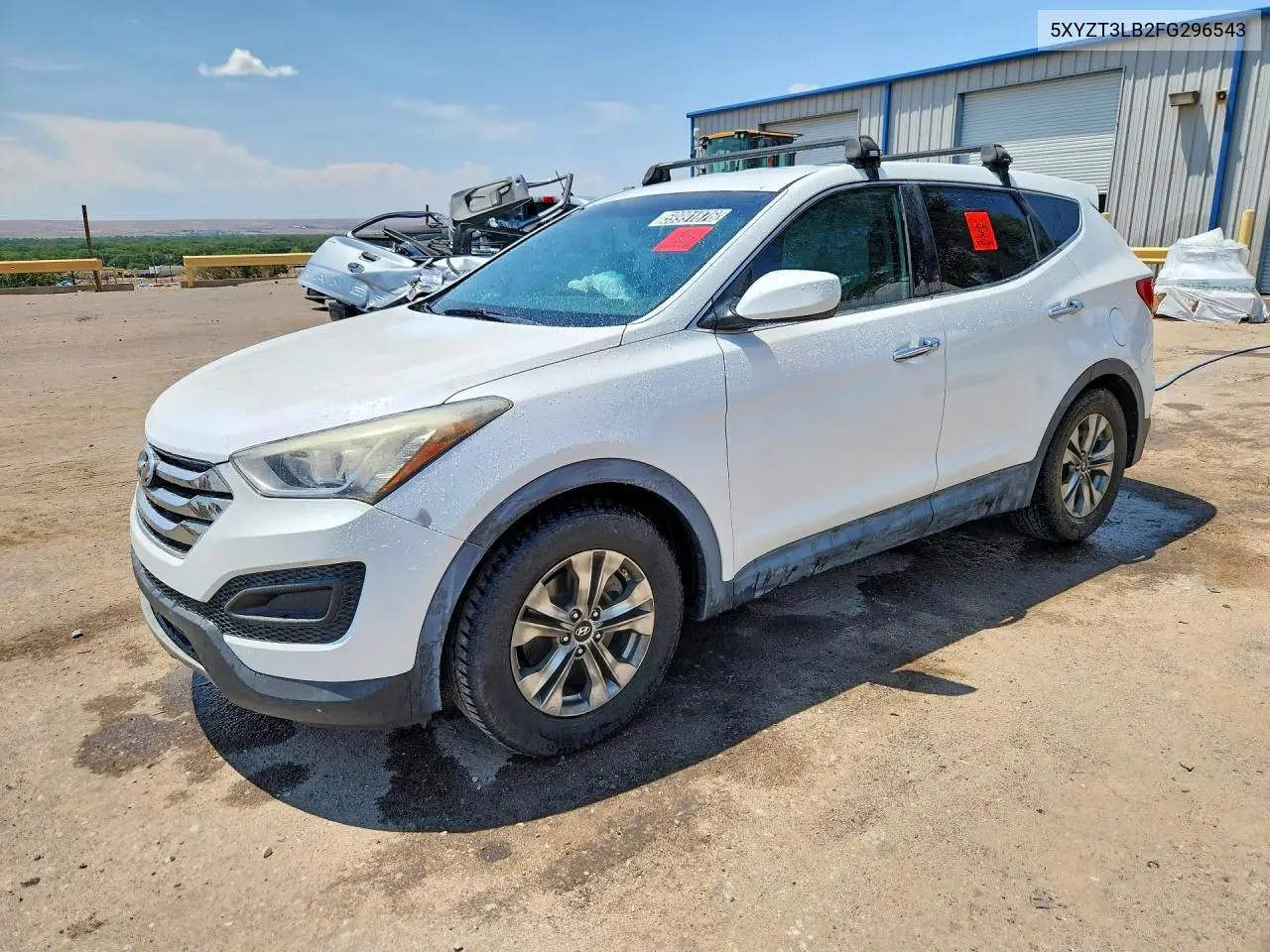 2015 Hyundai Santa Fe Sport 2.4L VIN: 5XYZT3LB2FG296543 Lot: 59991876