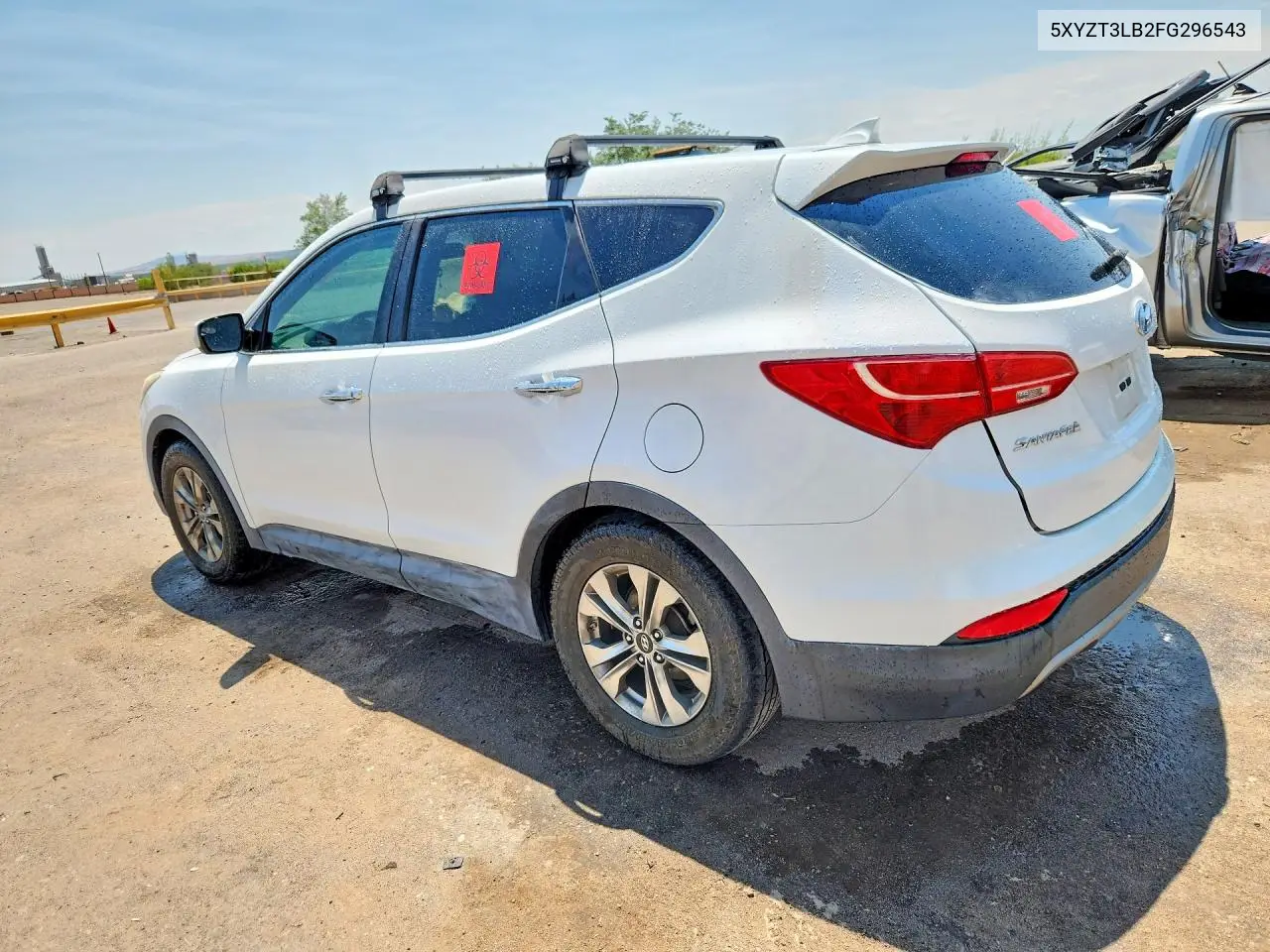 2015 Hyundai Santa Fe Sport 2.4L VIN: 5XYZT3LB2FG296543 Lot: 59991876