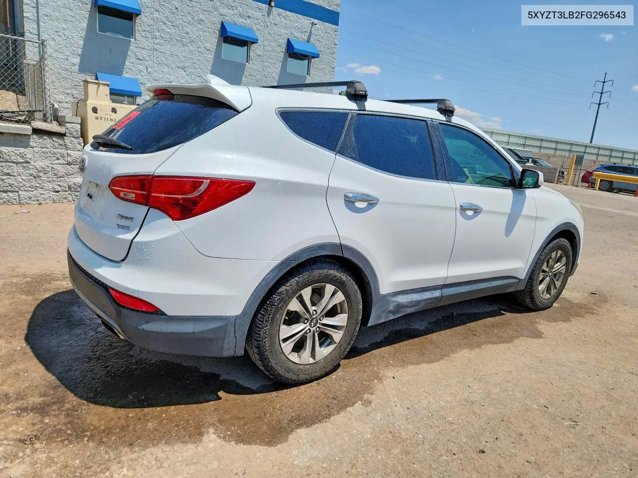 2015 Hyundai Santa Fe Sport 2.4L VIN: 5XYZT3LB2FG296543 Lot: 59991876