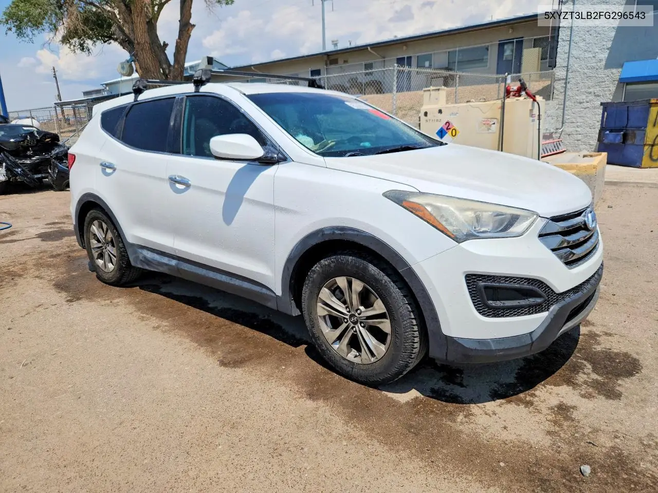 2015 Hyundai Santa Fe Sport 2.4L VIN: 5XYZT3LB2FG296543 Lot: 59991876