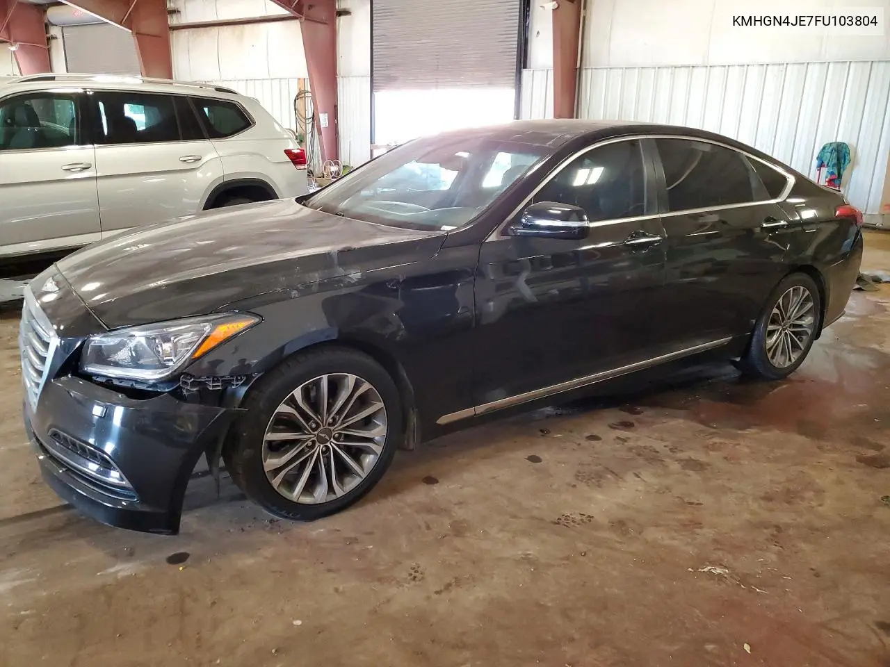 2015 Hyundai Genesis 3.8L VIN: KMHGN4JE7FU103804 Lot: 85632285