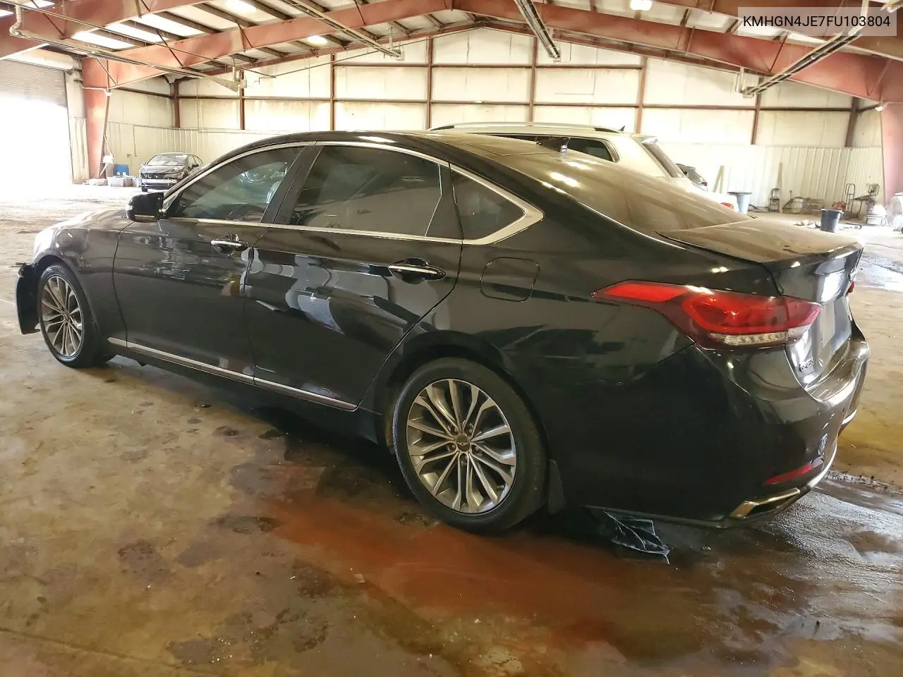2015 Hyundai Genesis 3.8L VIN: KMHGN4JE7FU103804 Lot: 85632285