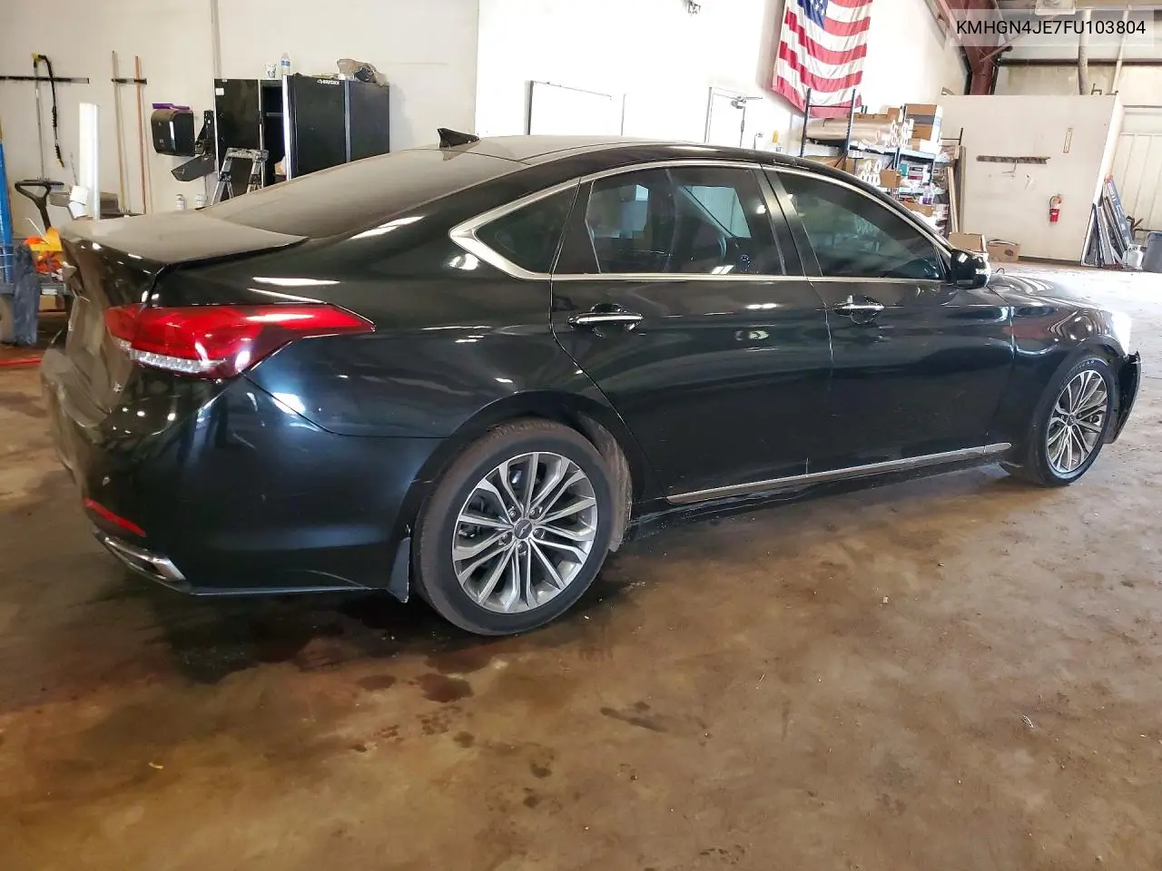 2015 Hyundai Genesis 3.8L VIN: KMHGN4JE7FU103804 Lot: 85632285