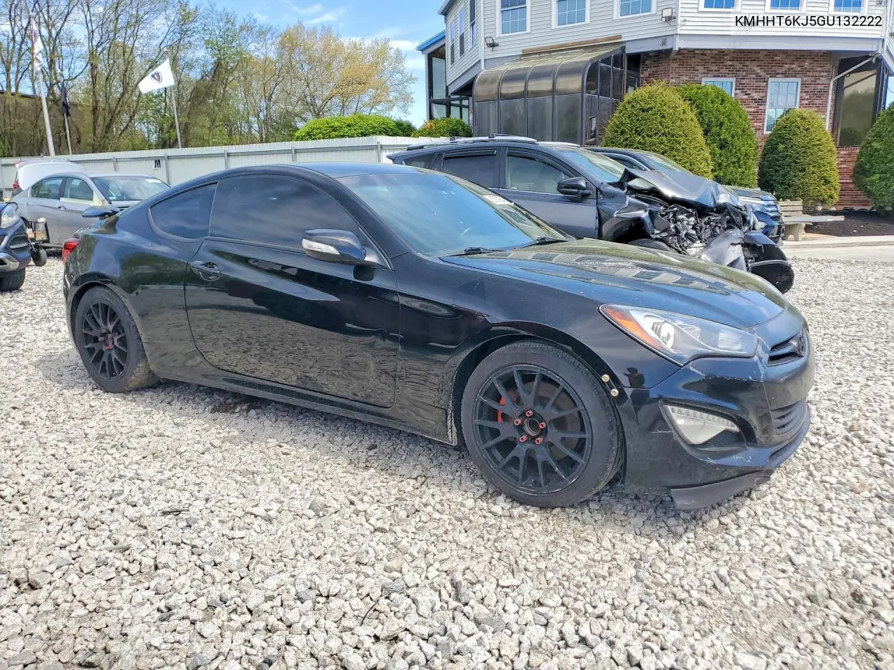2016 Hyundai Genesis Coupe 3.8L VIN: KMHHT6KJ5GU132222 Lot: 53008846