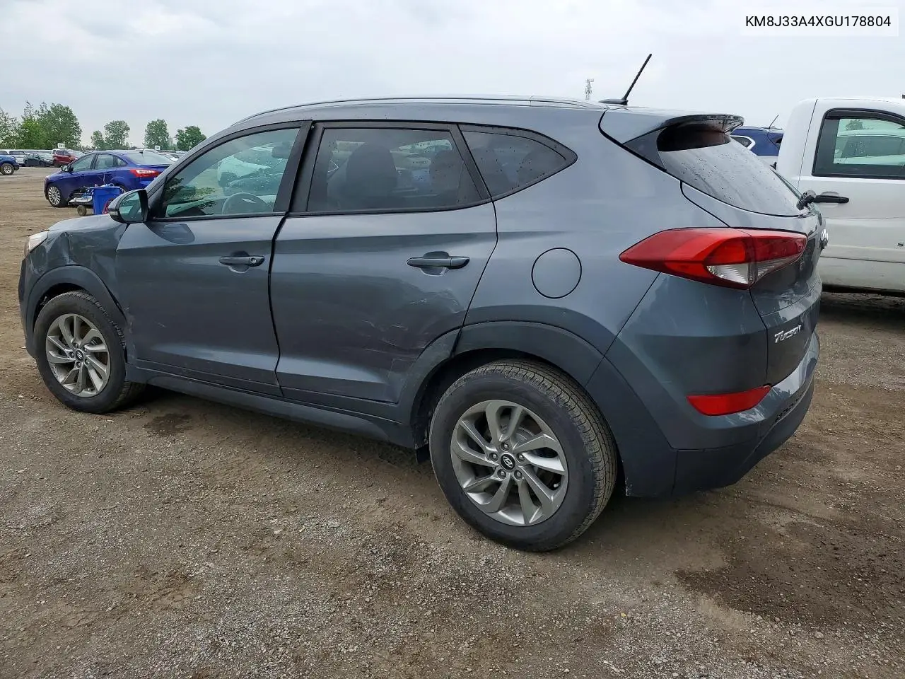 2016 Hyundai Tucson Se VIN: KM8J33A4XGU178804 Lot: 55892186