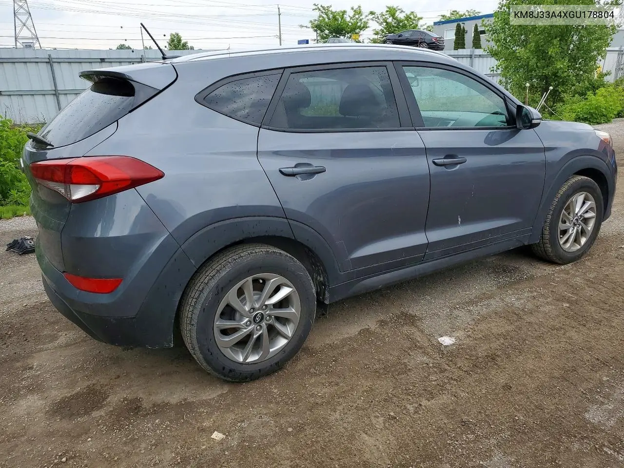 2016 Hyundai Tucson Se VIN: KM8J33A4XGU178804 Lot: 55892186