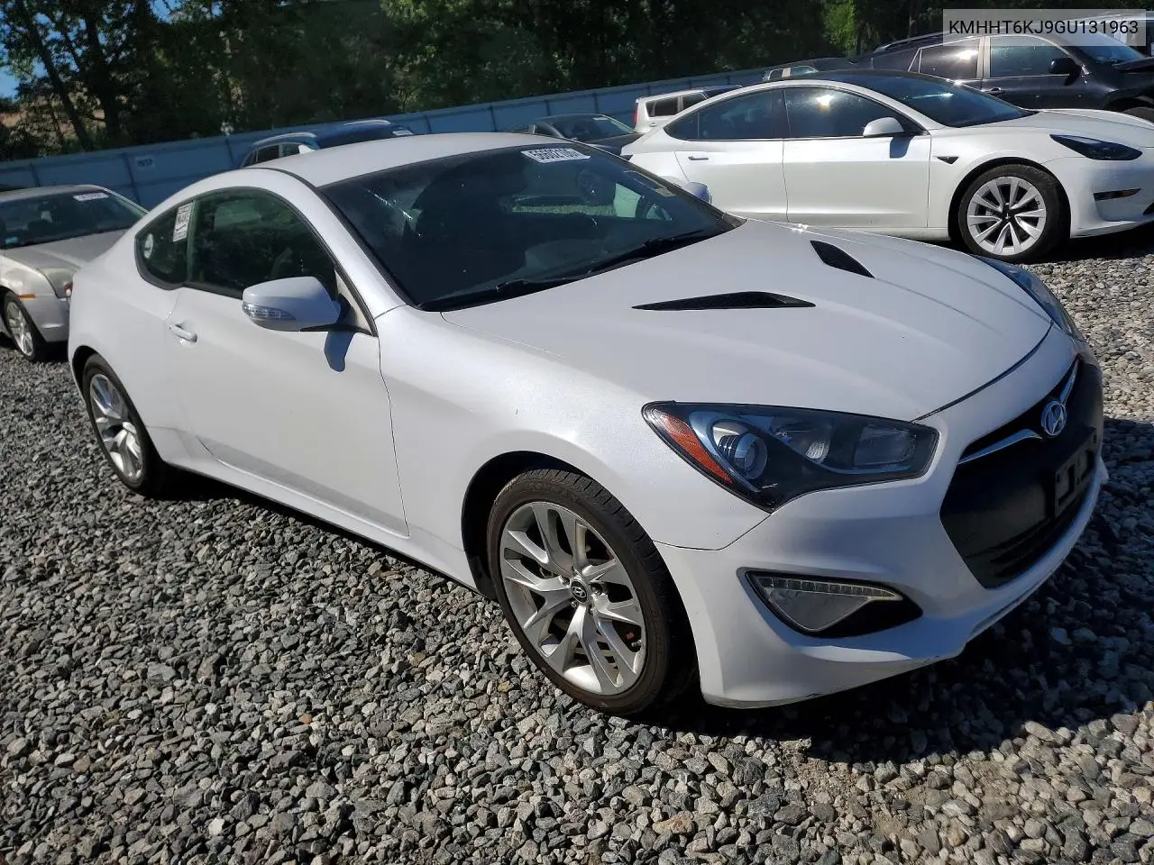 2016 Hyundai Genesis Coupe 3.8L VIN: KMHHT6KJ9GU131963 Lot: 56602106