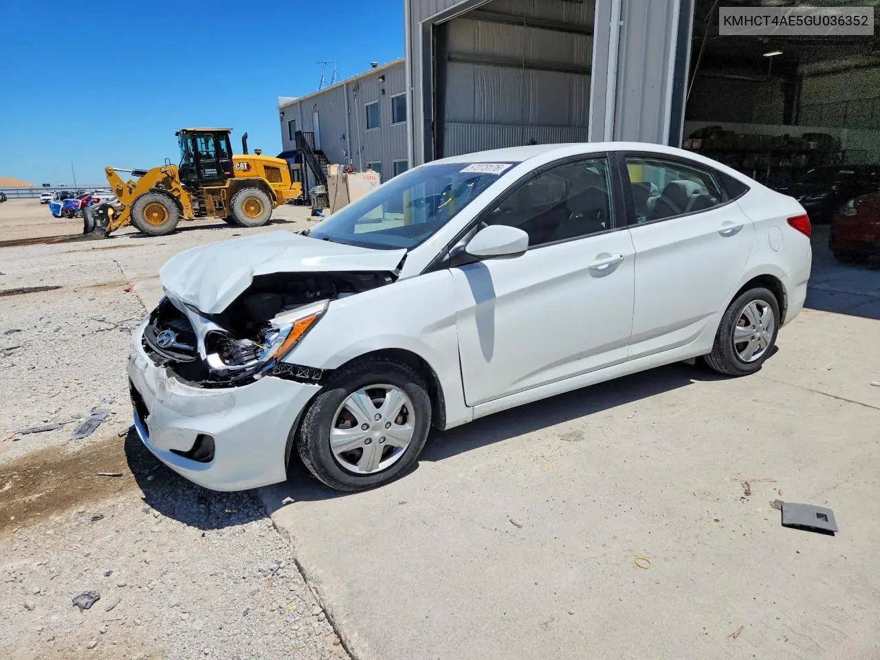 2016 Hyundai Accent Se VIN: KMHCT4AE5GU036352 Lot: 57073176