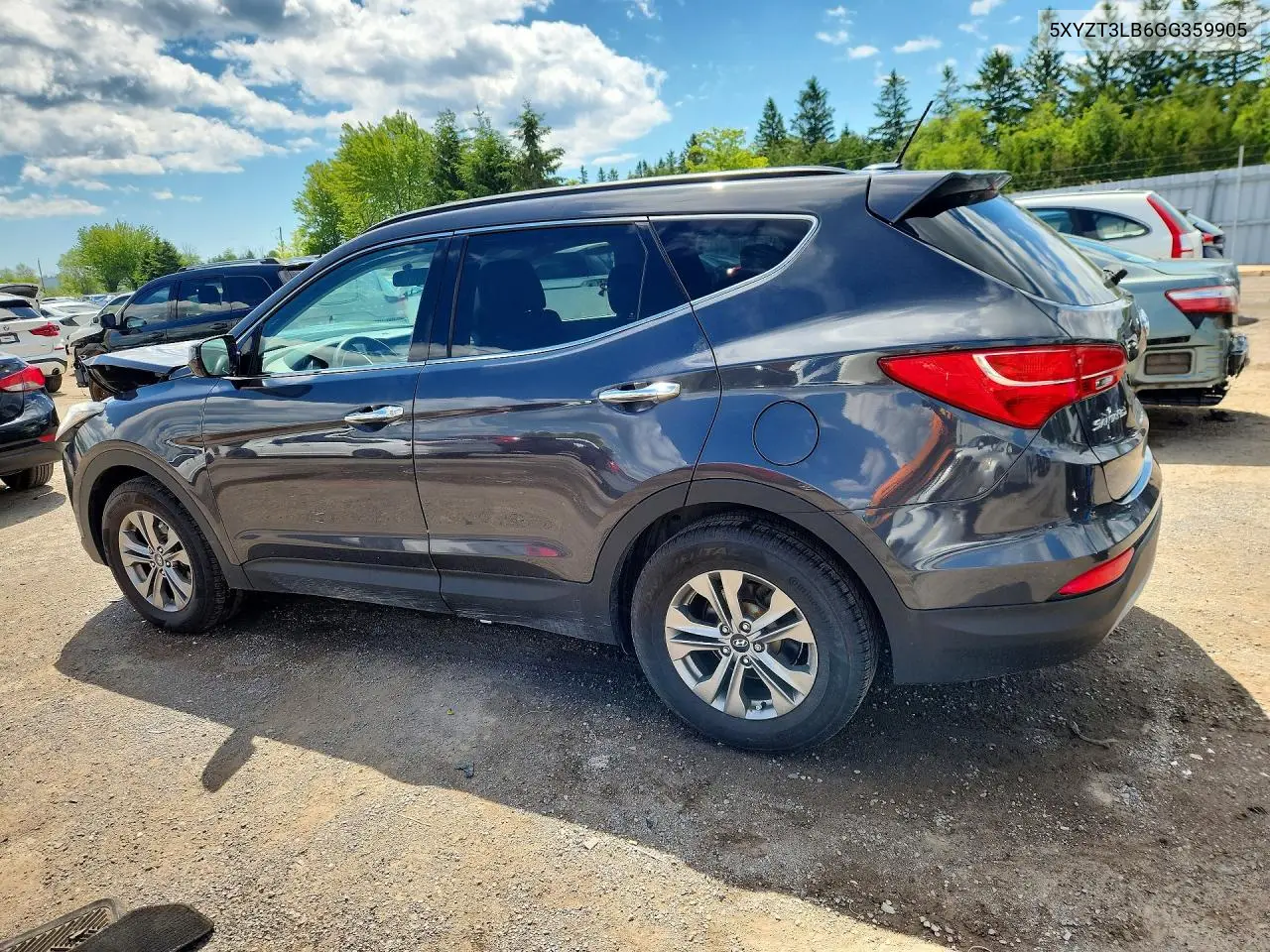 2016 Hyundai Santa Fe Sport 2.4L VIN: 5XYZT3LB6GG359905 Lot: 57766816